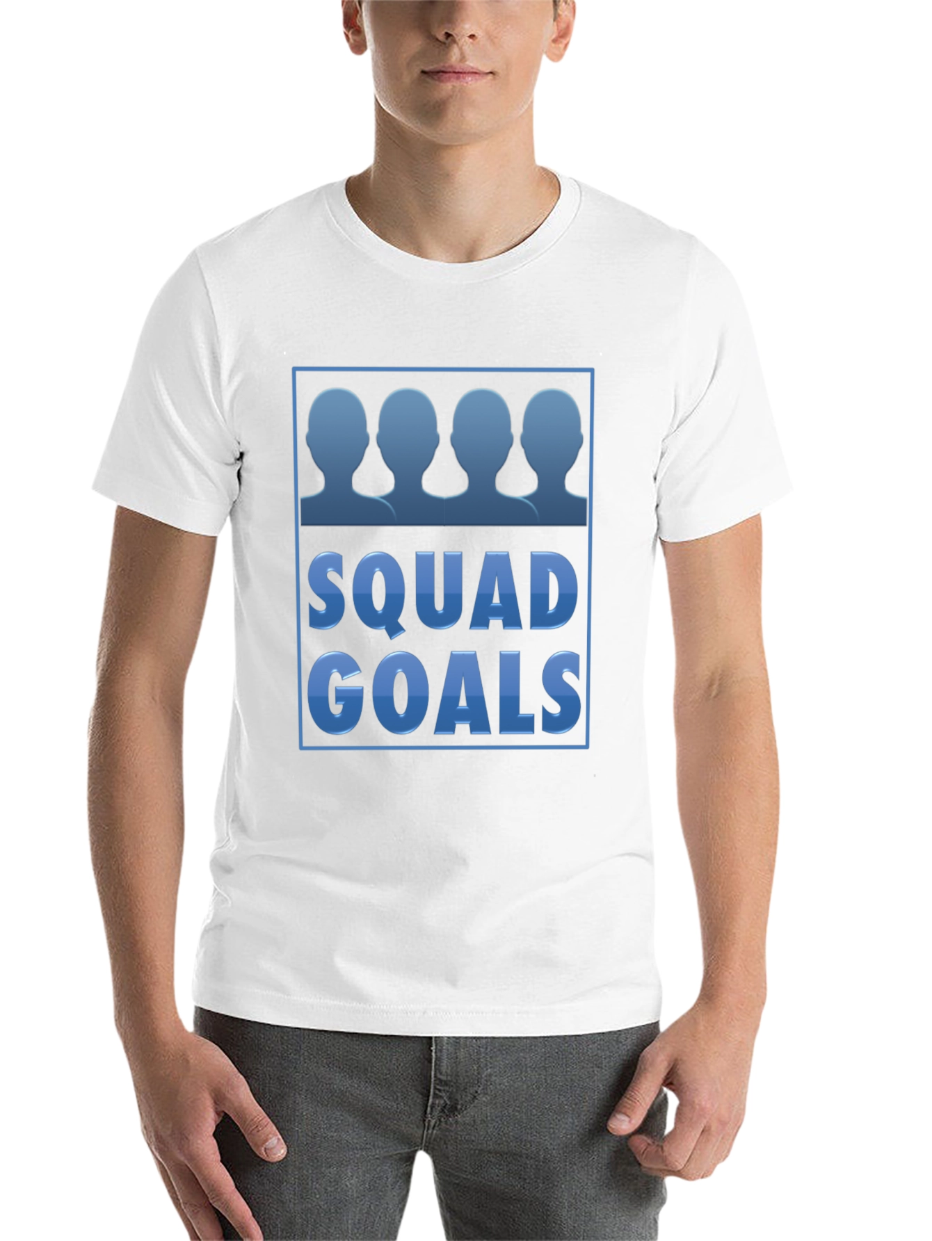 Black Squad Goals Graphic Tee view 14