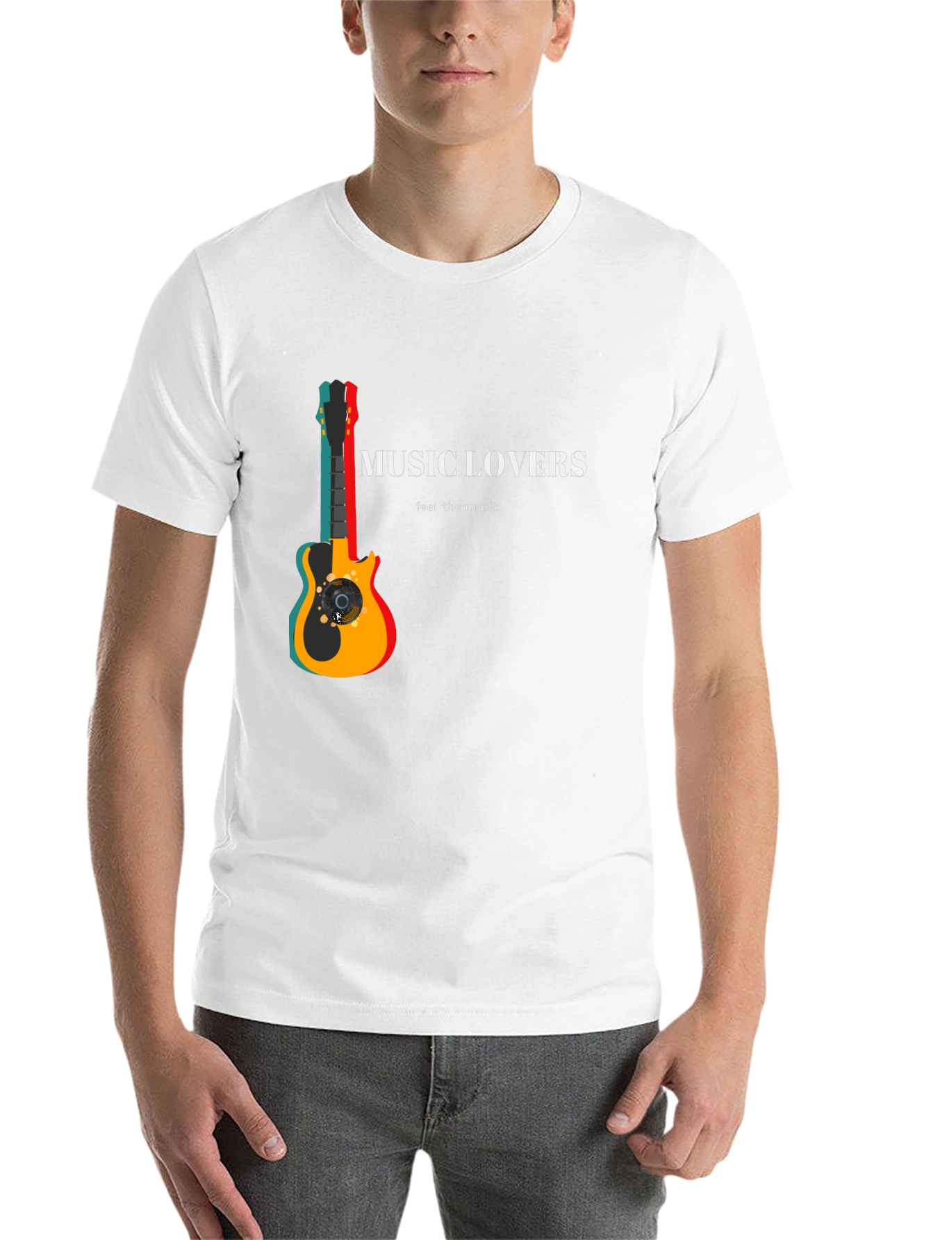 Music Lovers Graphic T-Shirt - 14