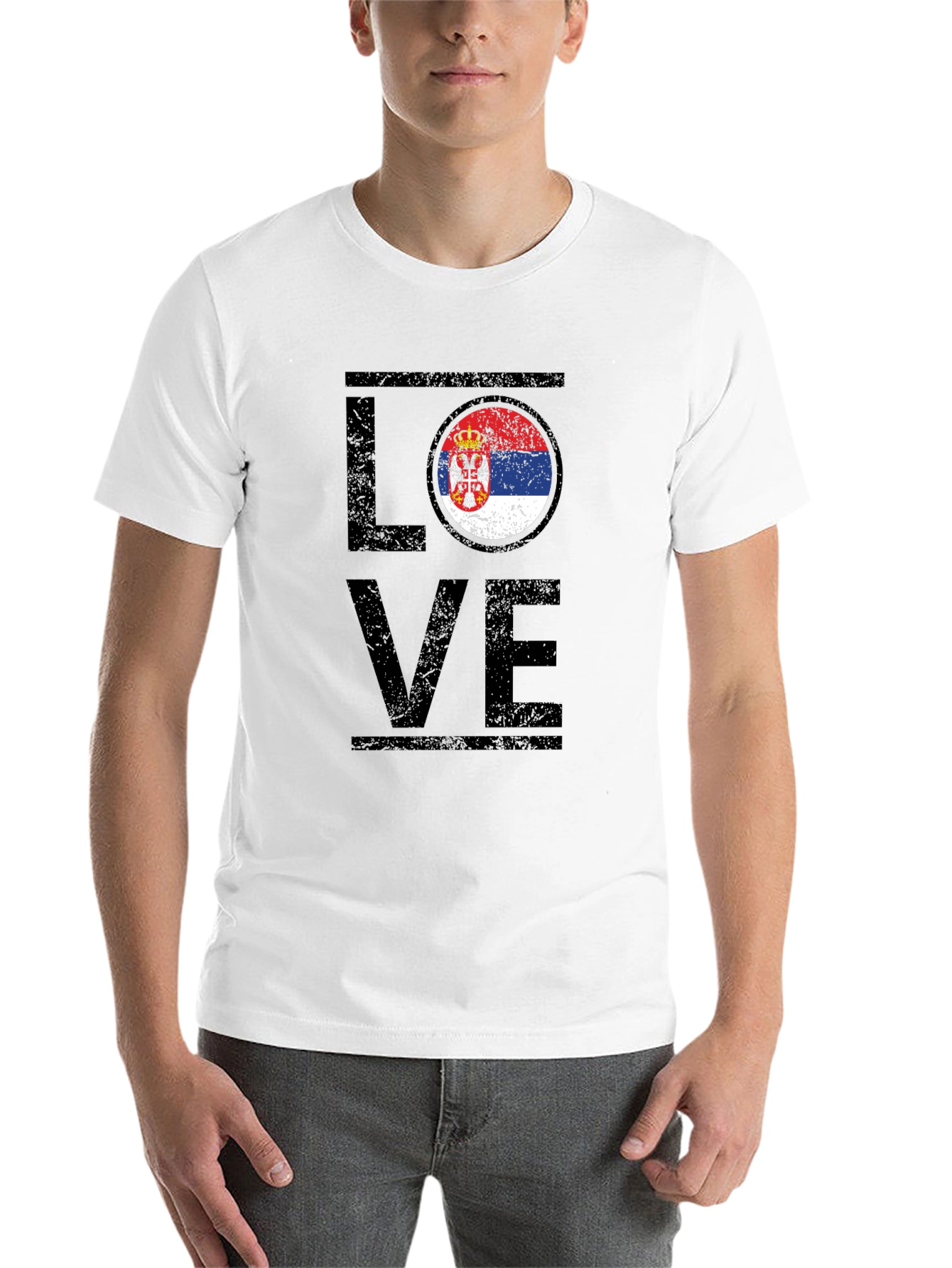 Serbia Flag Love T-Shirt - Serbian Pride Tee - 14