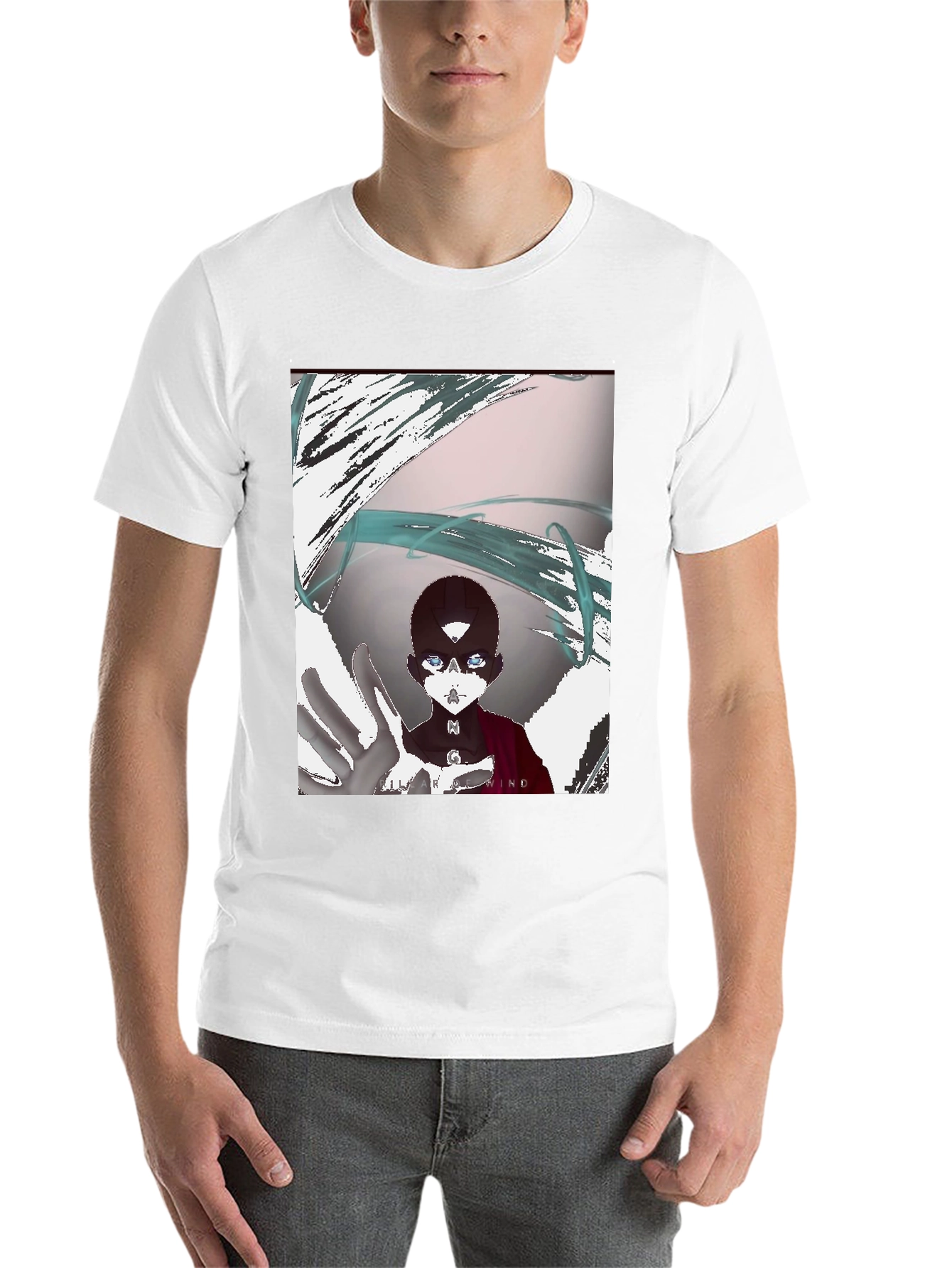 Black Anime Graphic T-Shirt - Unique Design view 14