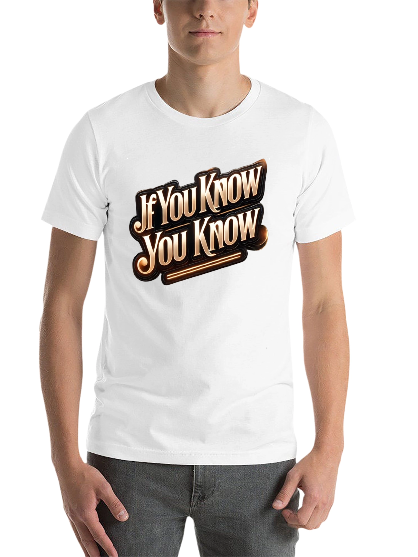 Black If You Know You Know Graphic Tee view 14