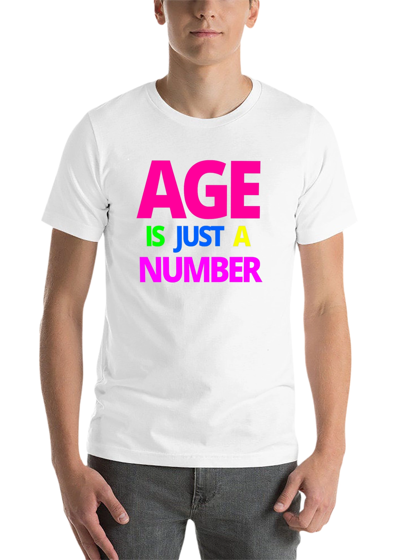 Black Age Is Just A Number Graphic Tee view 14