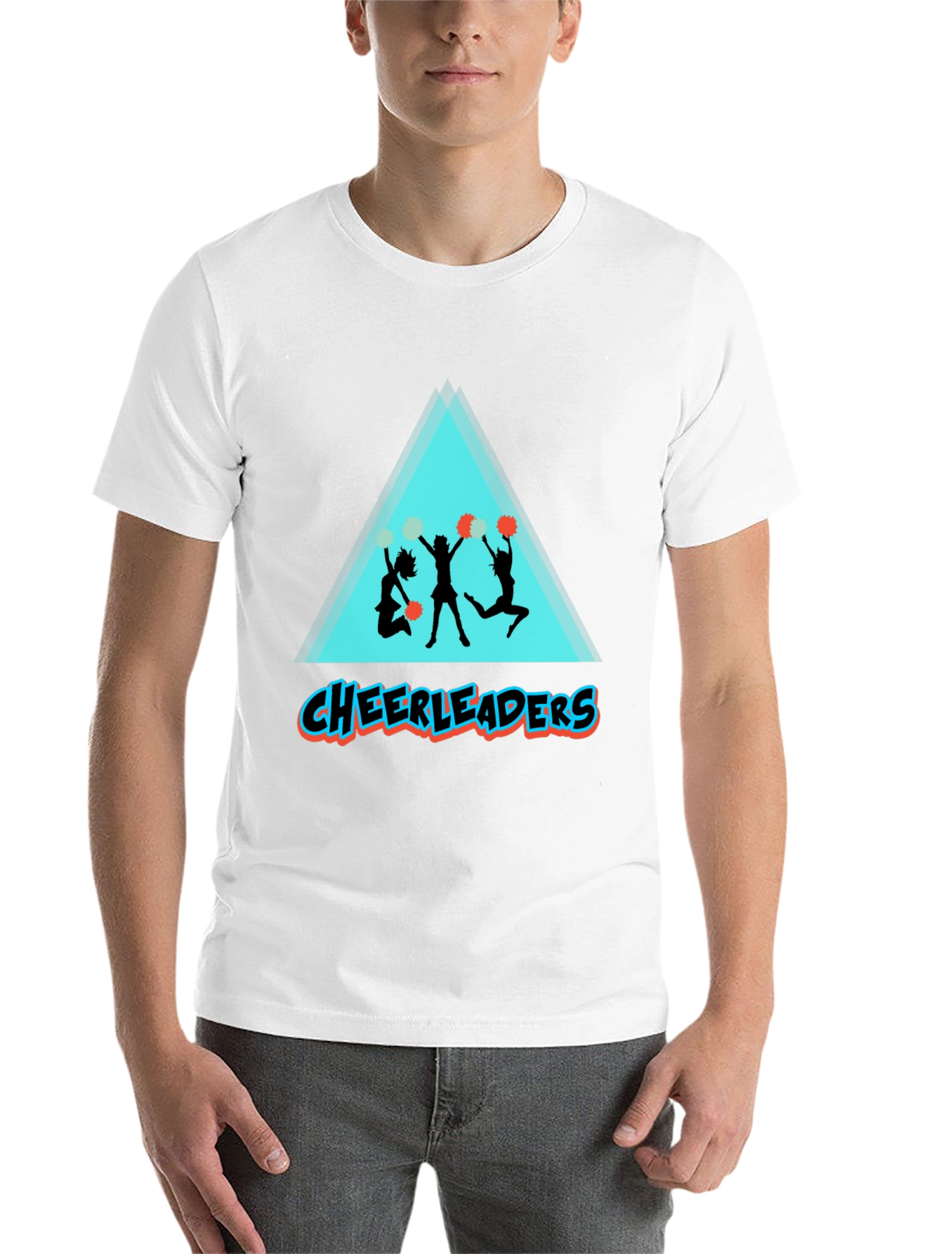 Black Cheerleaders Graphic Tee - Black T-Shirt view 14