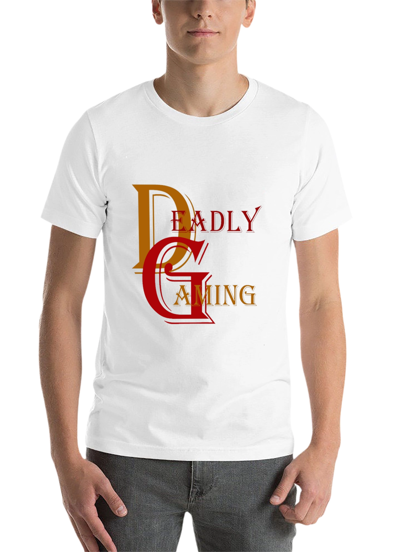 Black Deadly Gaming T-Shirt - Stylish Gamer Apparel view 14