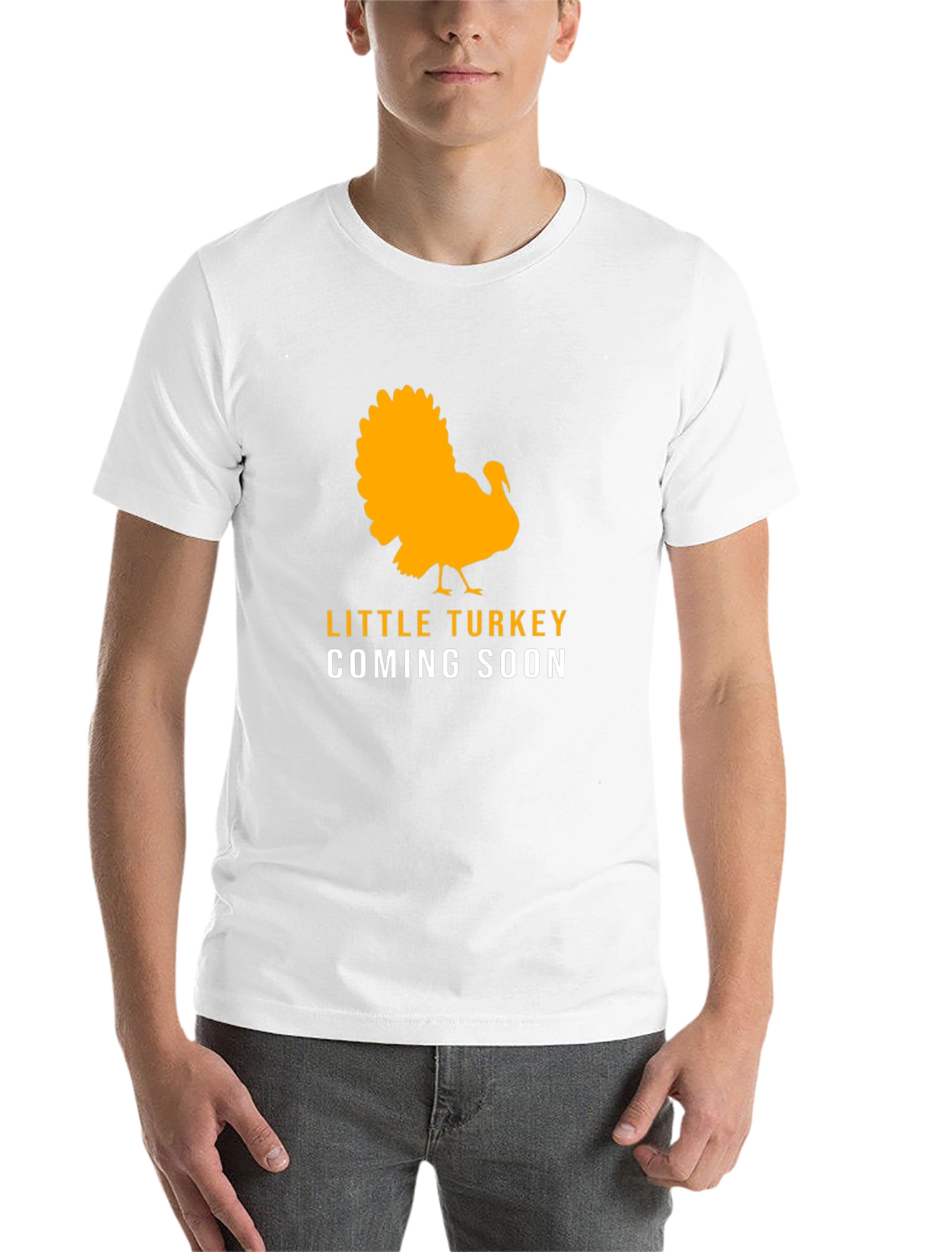 Black Little Turkey Coming Soon Black T-Shirt view 14