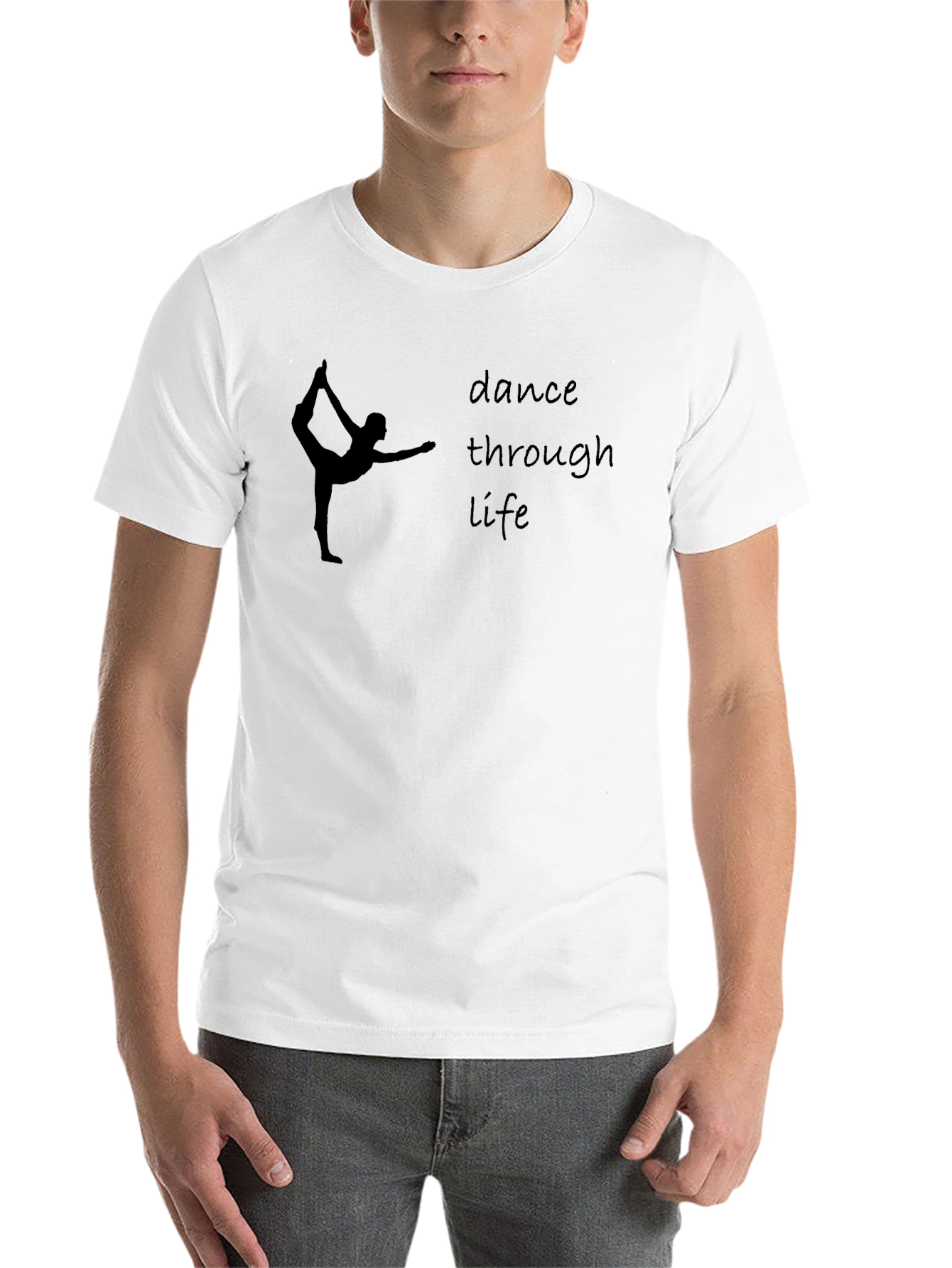 Black Dance Through Life Graphic Tee - Black view 14
