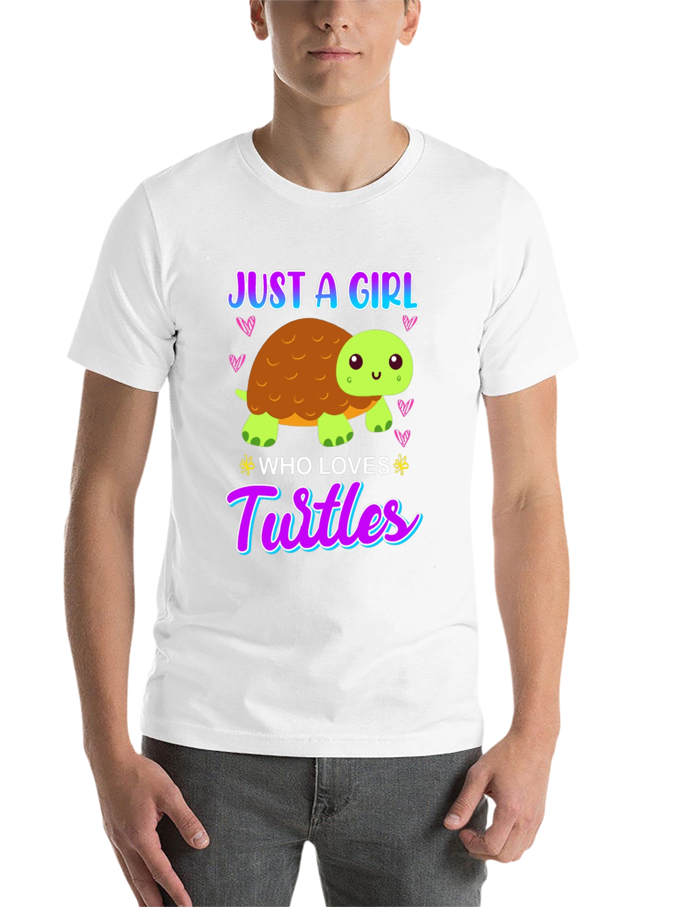 Black Girl Who Loves Turtles T-Shirt - Cute Cartoon view 14