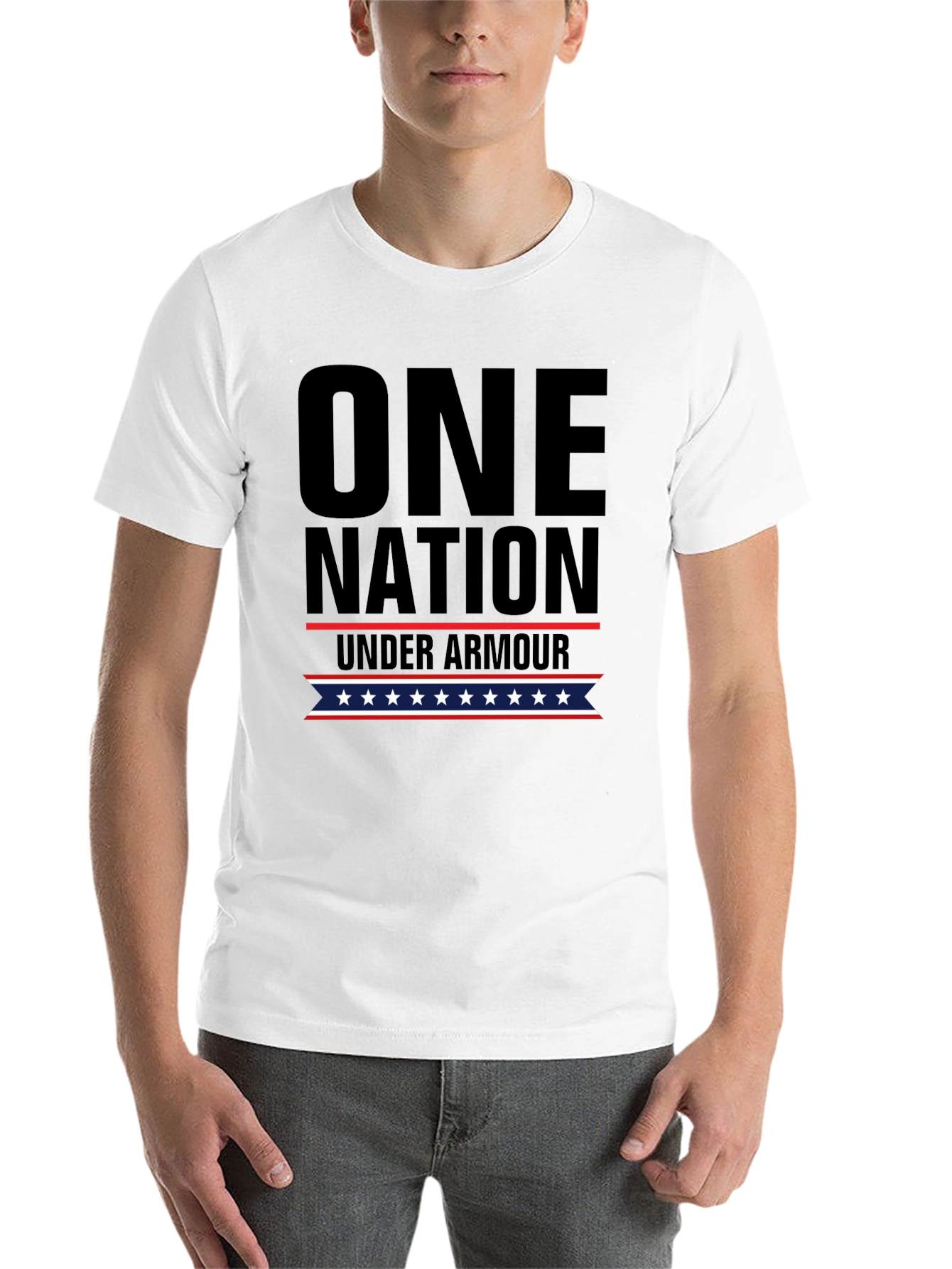 Black One Nation Under Armour Graphic T-Shirt view 14