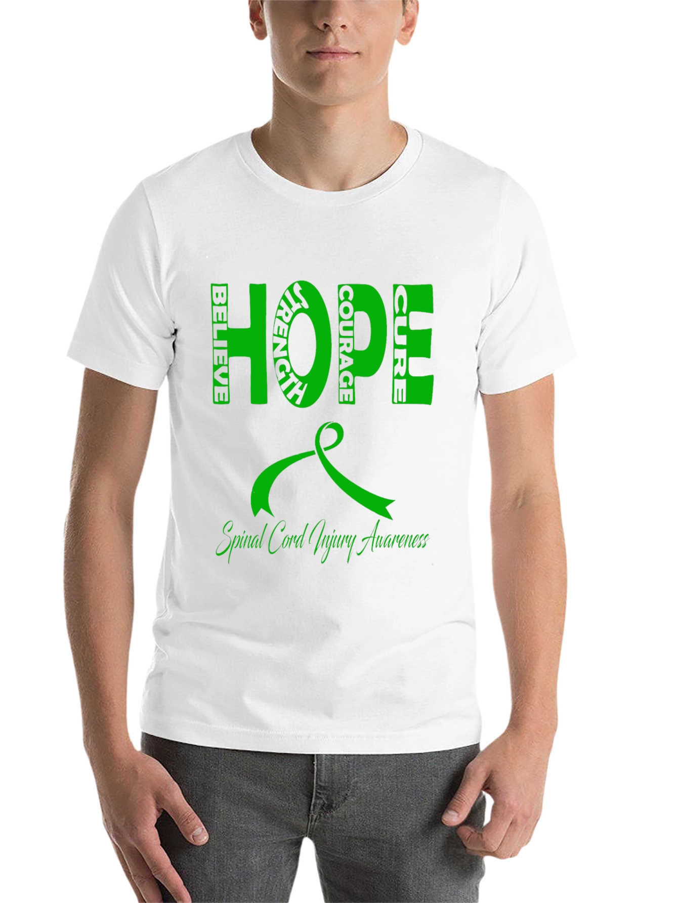 Hope Spinal Cord Injury Awareness Tee - 14