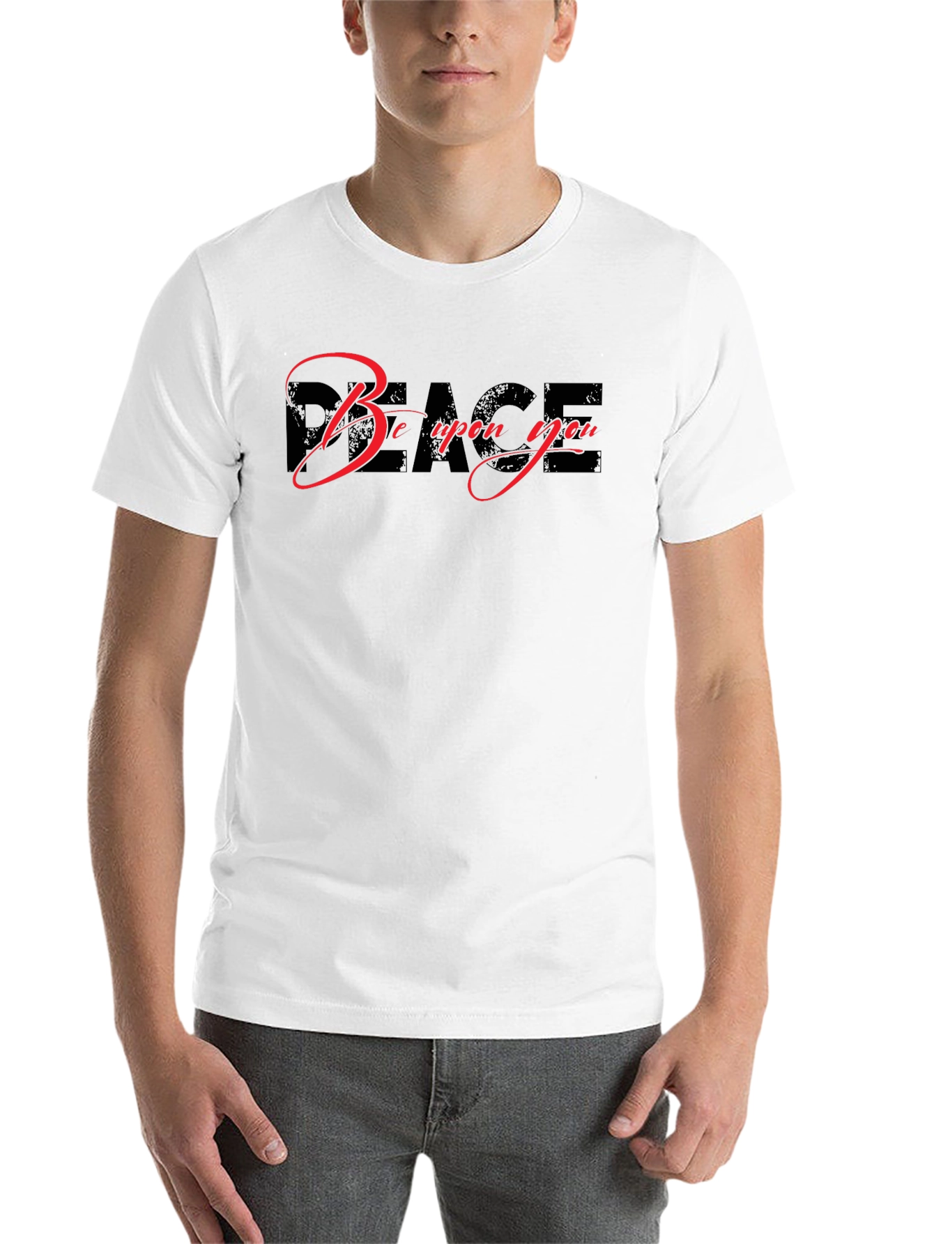 Black Peace Be Upon You T-Shirt - Black view 14