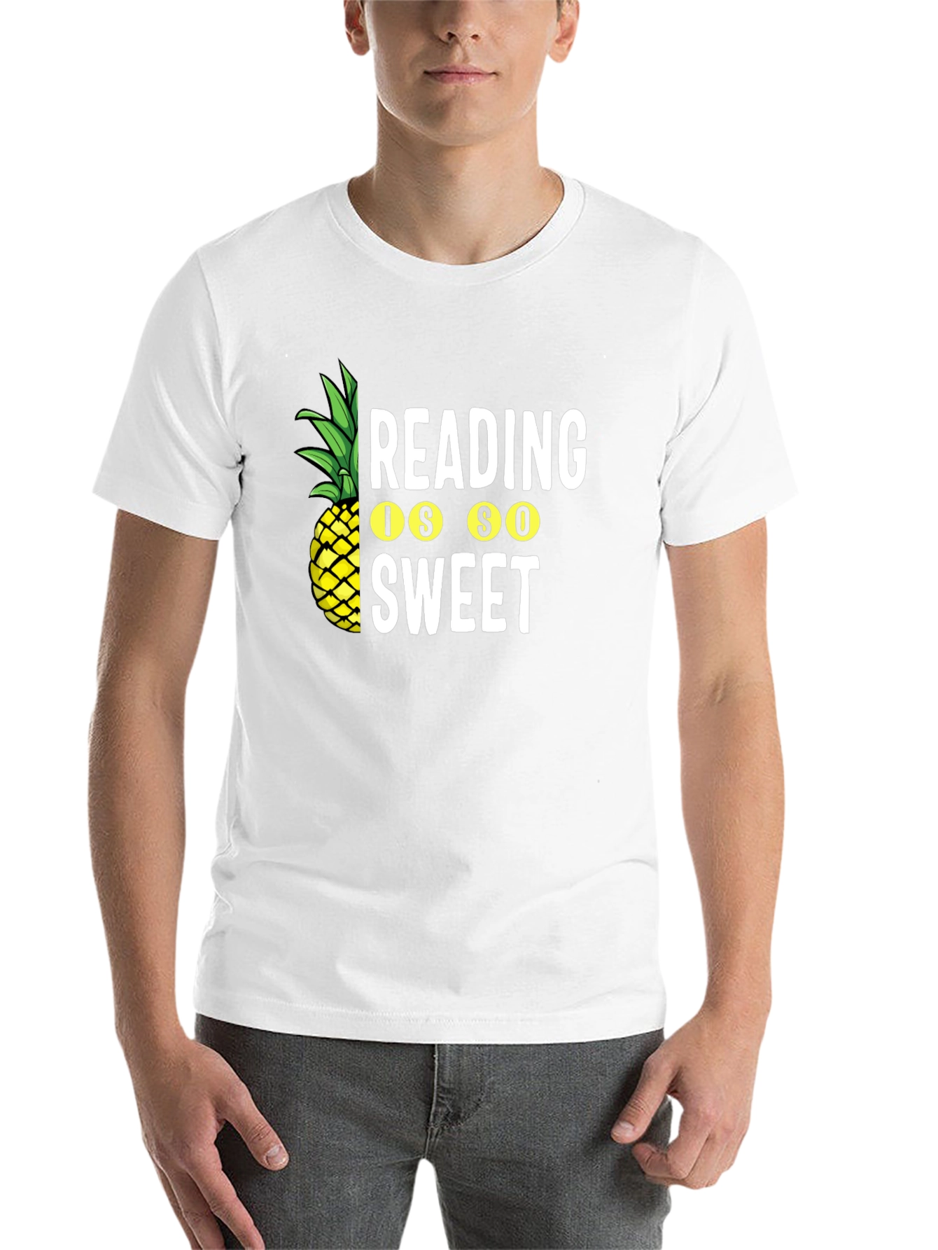 Black Reading is So Sweet Pineapple Graphic Tee view 14