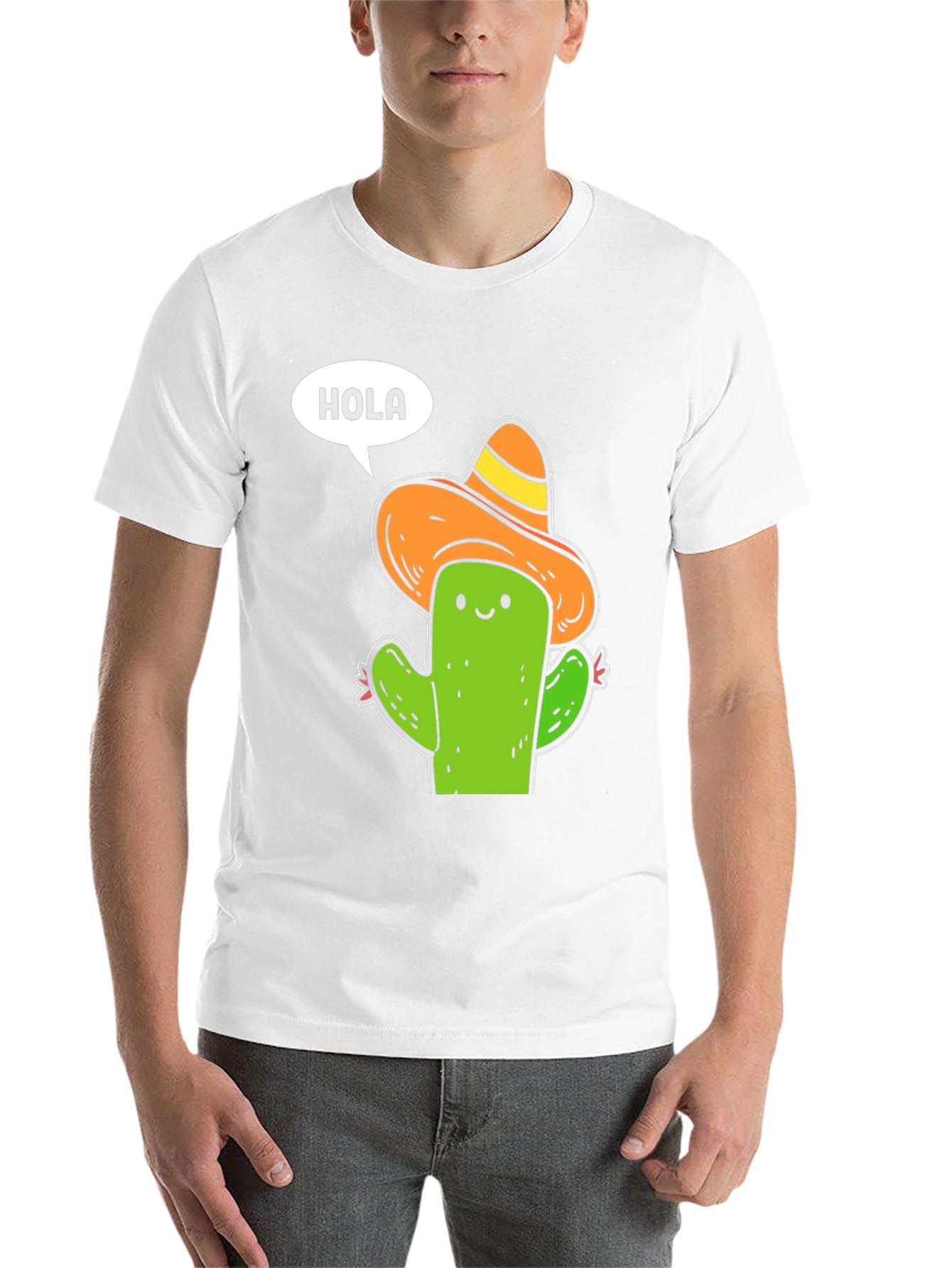 Black Hola Cactus T-Shirt view 14