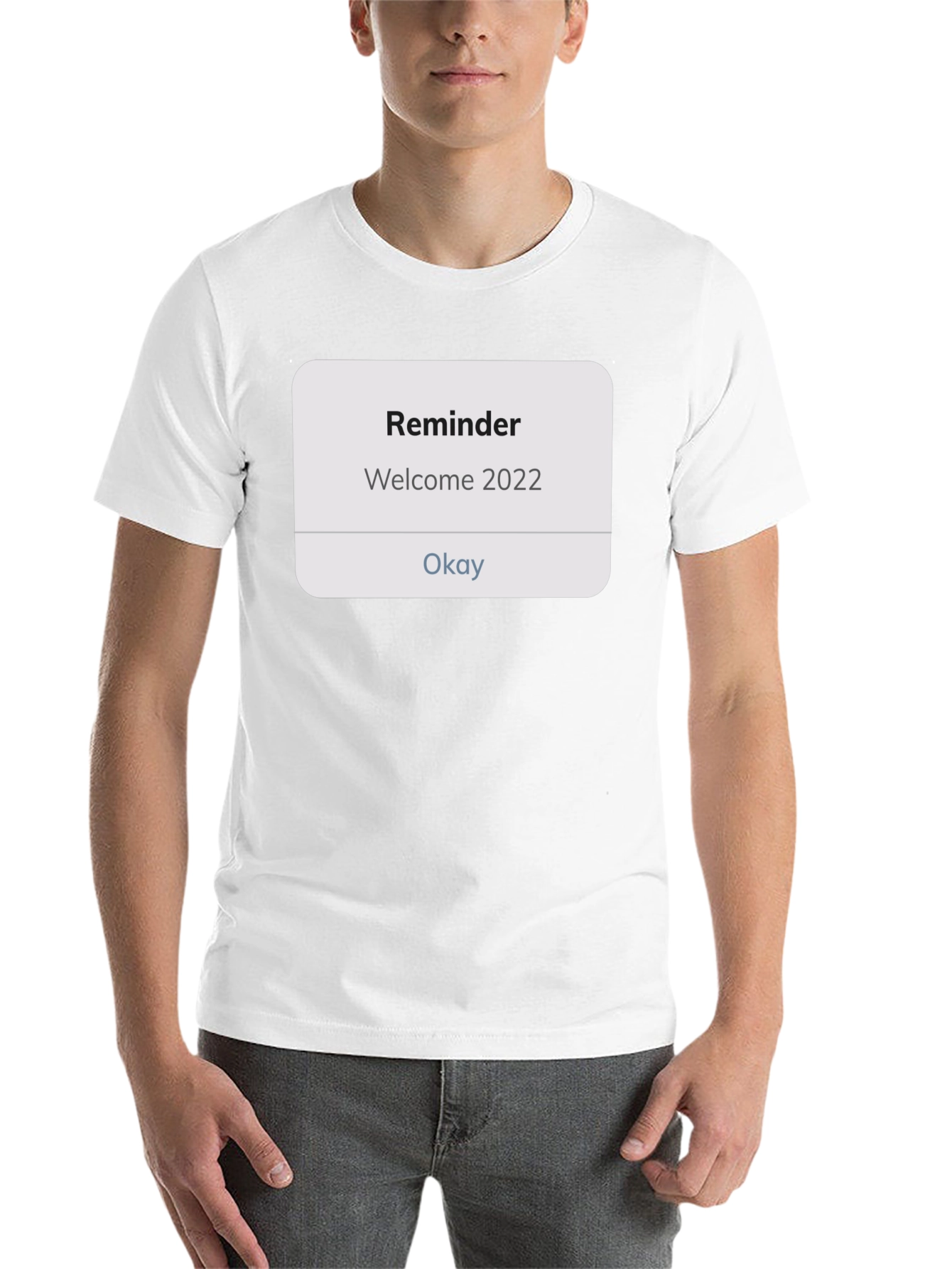 Reminder Welcome 2022 Black Tee - 14