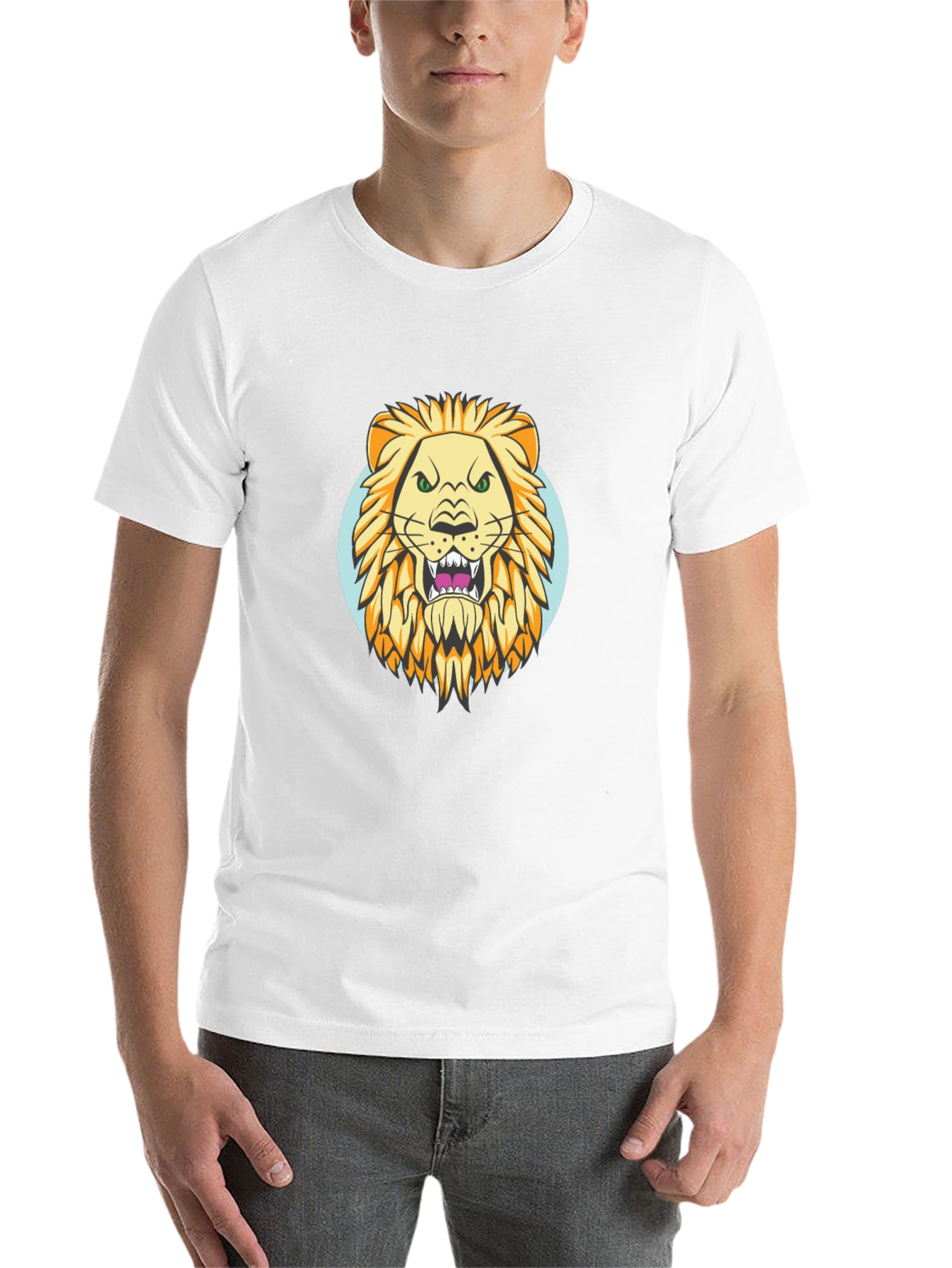 Black Lion Graphic Tee - Fierce Style view 14