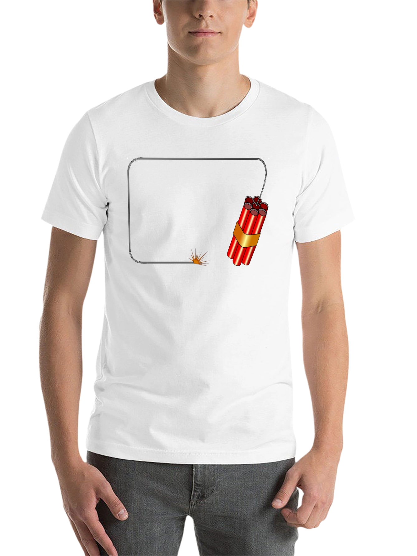 Black Dynamite Graphic Tee - Funny Explosive Design view 14