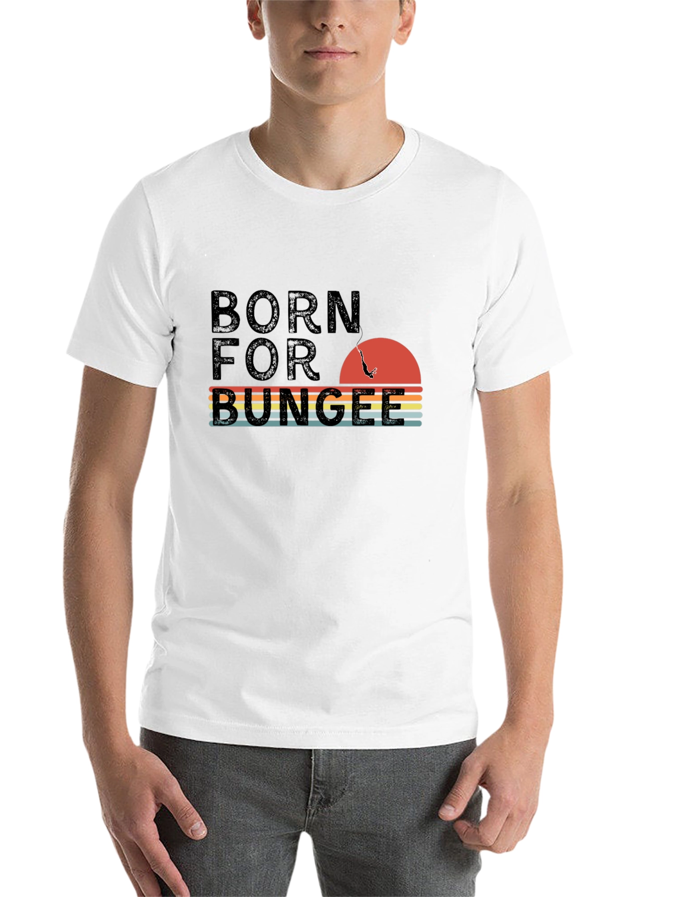 Born for Bungee Retro Graphic Tee - 14