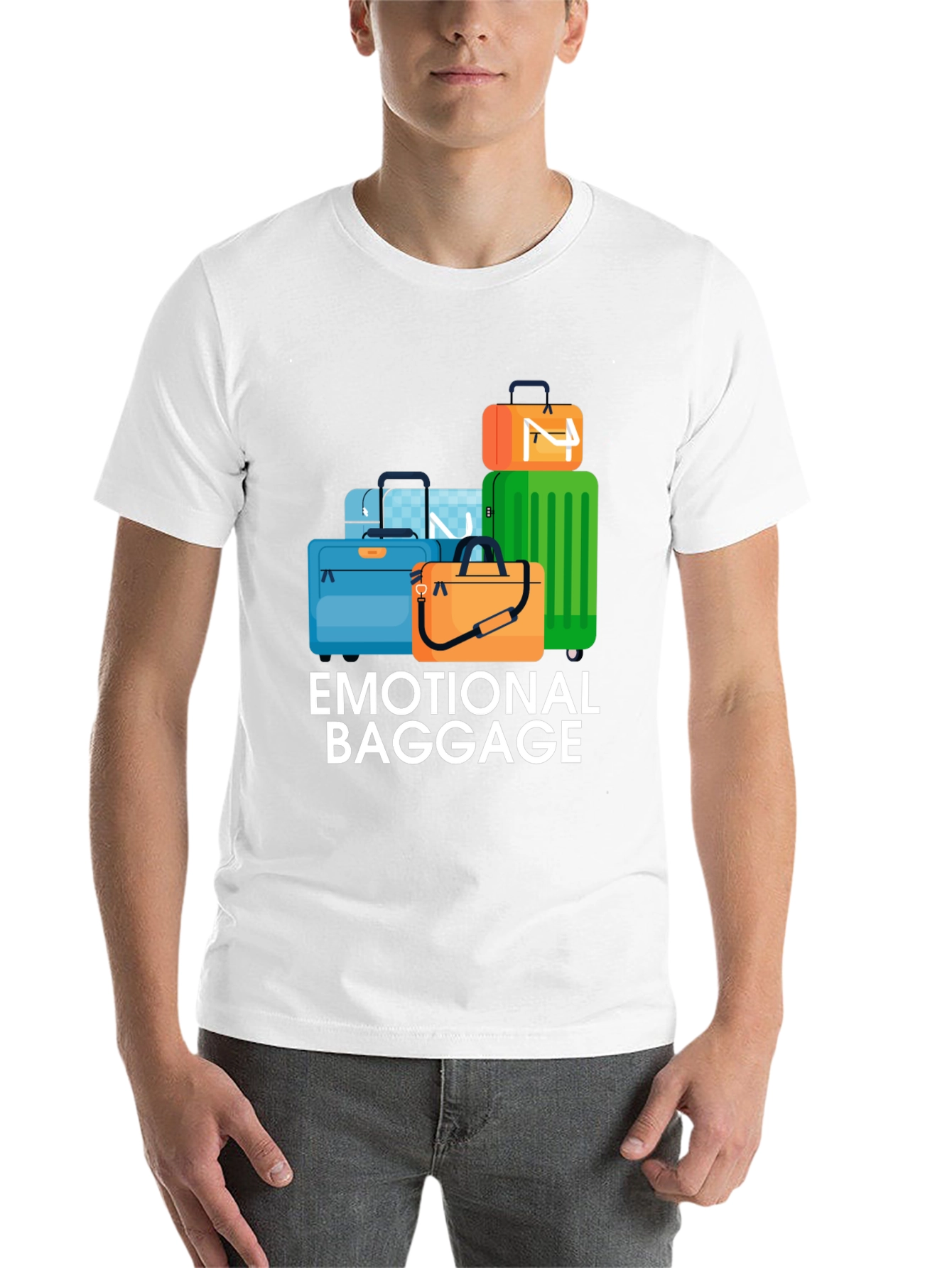 Emotional Baggage Graphic T-Shirt - 14