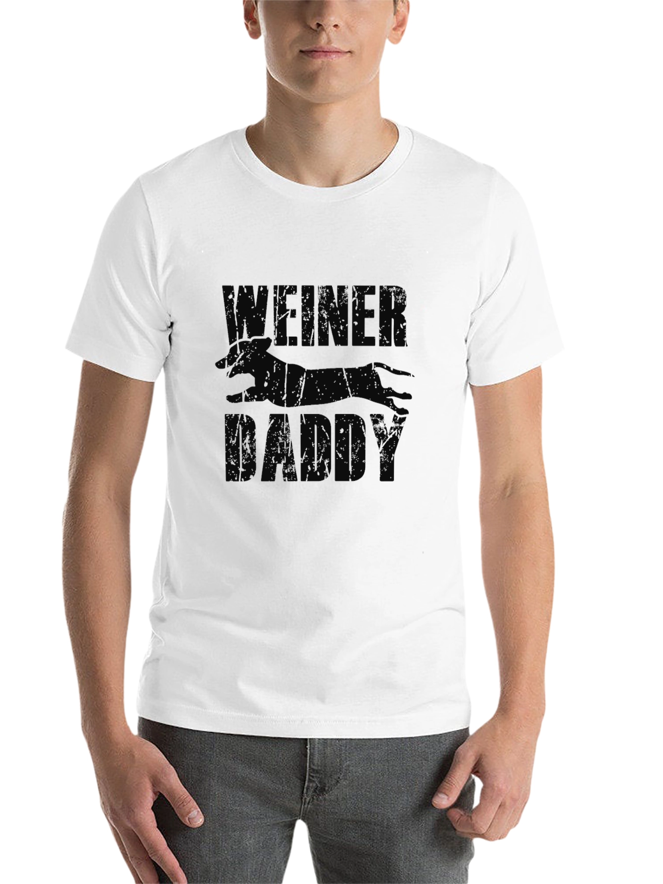 Black Weiner Daddy Graphic T-Shirt - Novelty Gift view 14