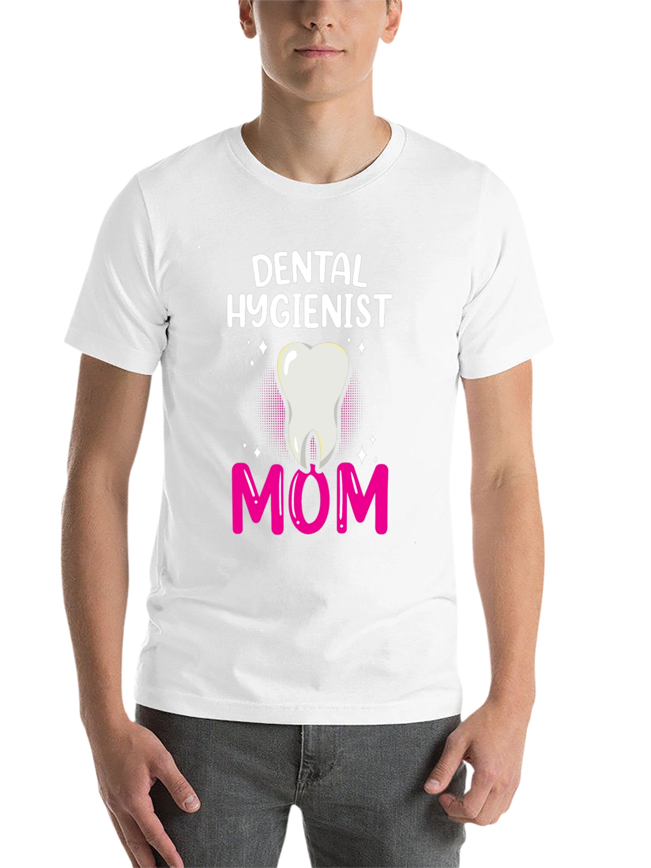 Black Dental Hygienist Mom T-Shirt view 14