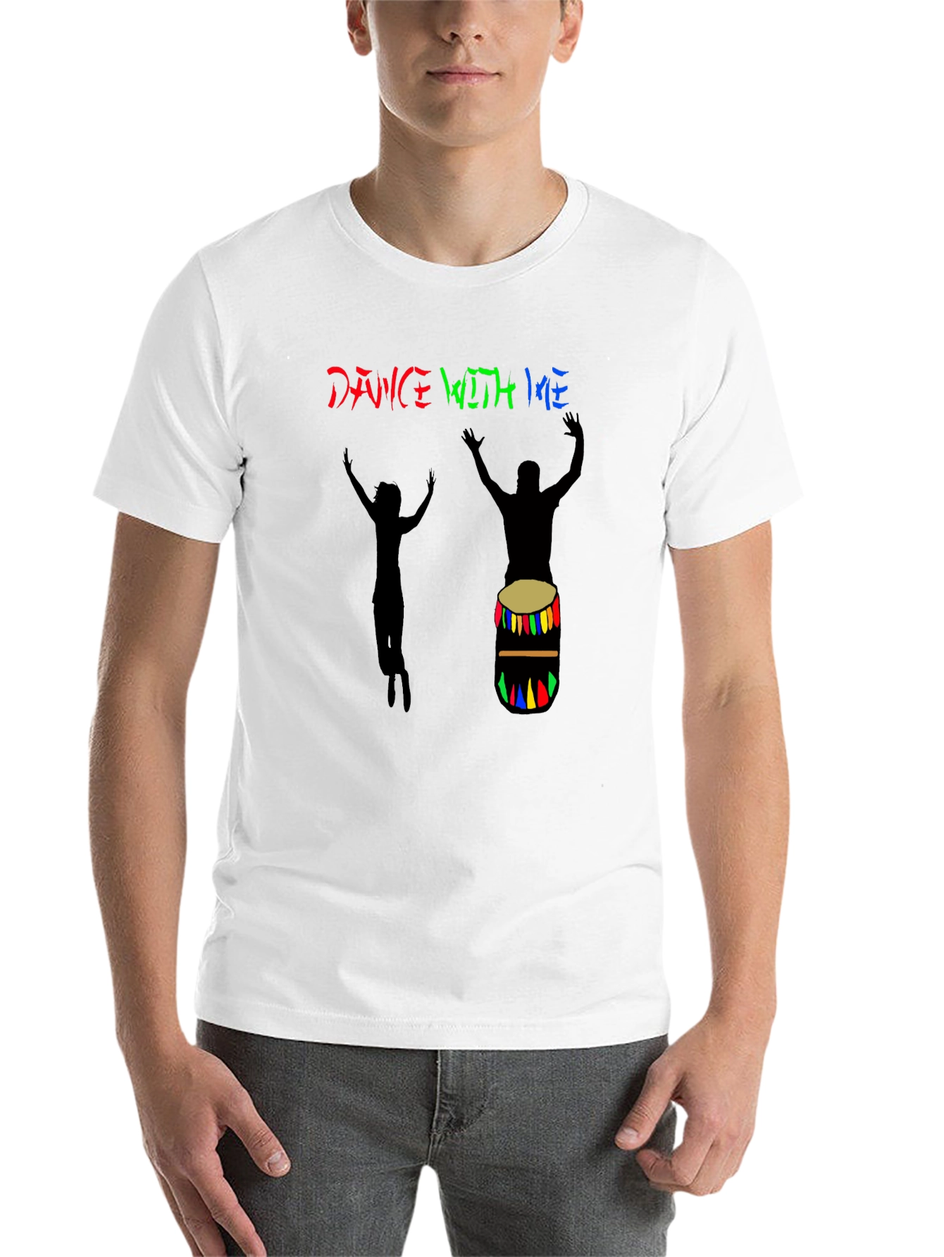 Black Dance With Me Graphic Tee view 14