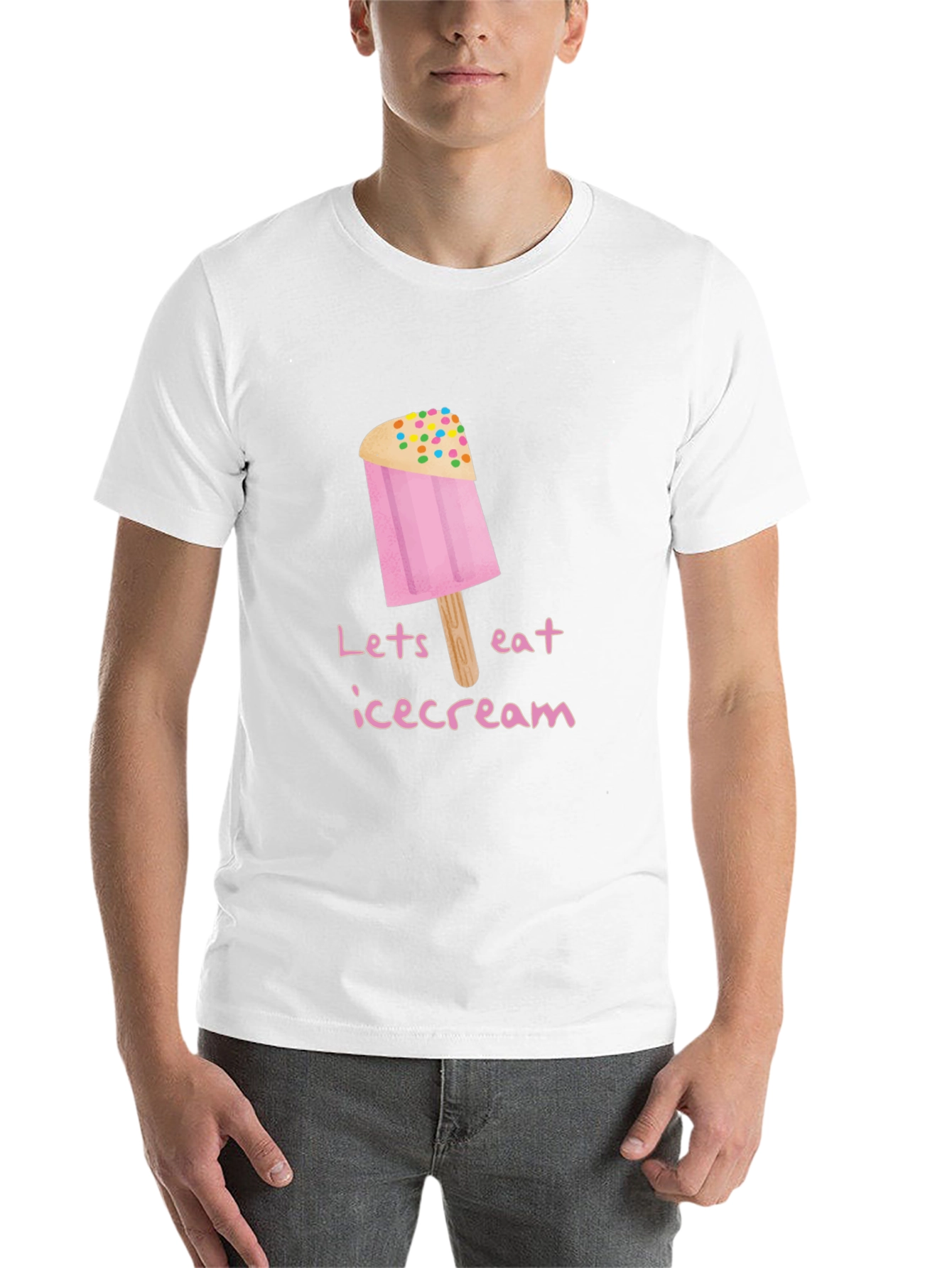 Black Ice Cream Popsicle Graphic Tee view 14