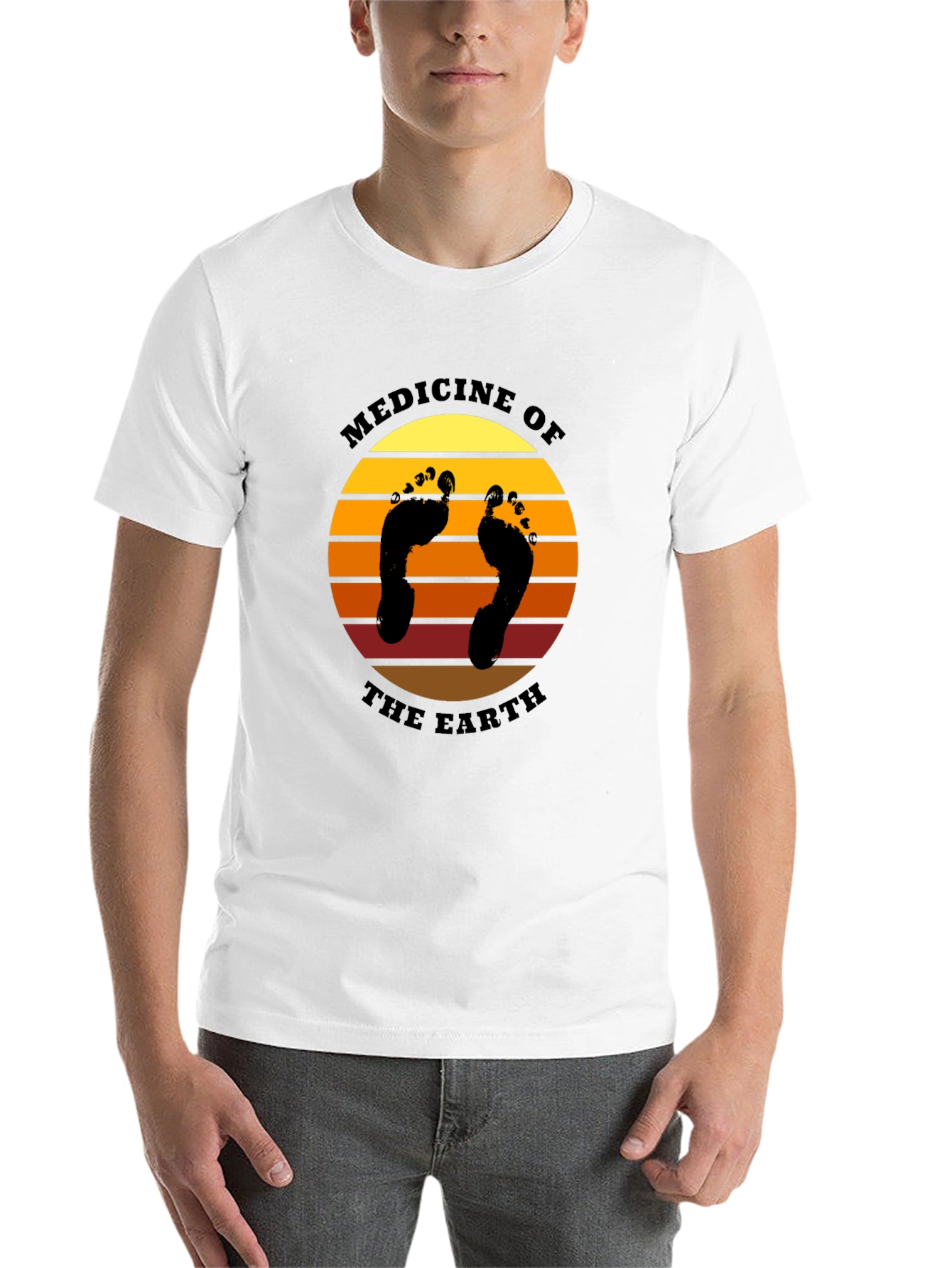 Black Medicine of the Earth Graphic Tee view 14