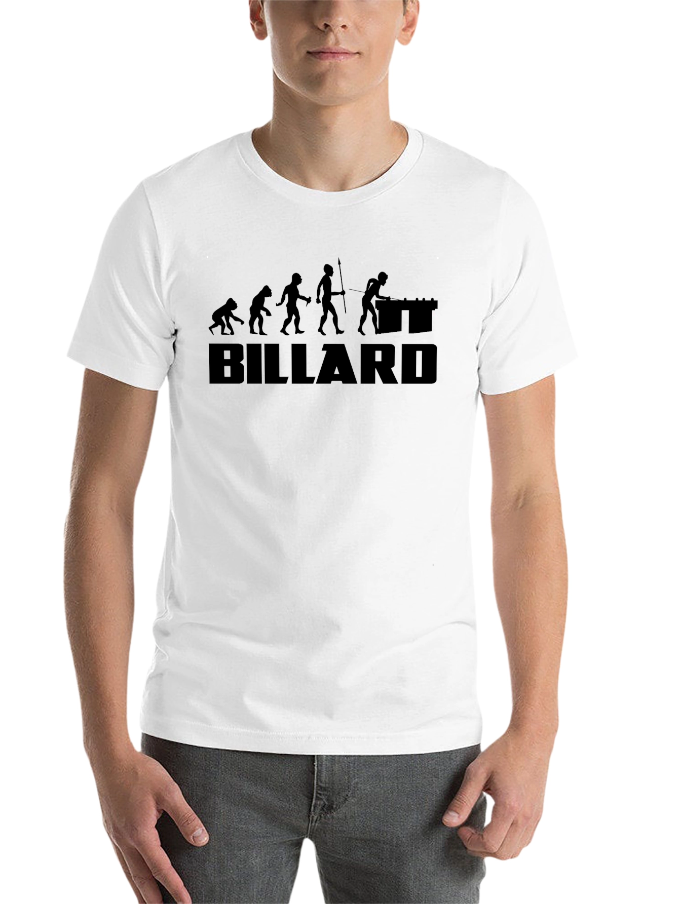 Black Evolution Billard T-Shirt - Black view 14
