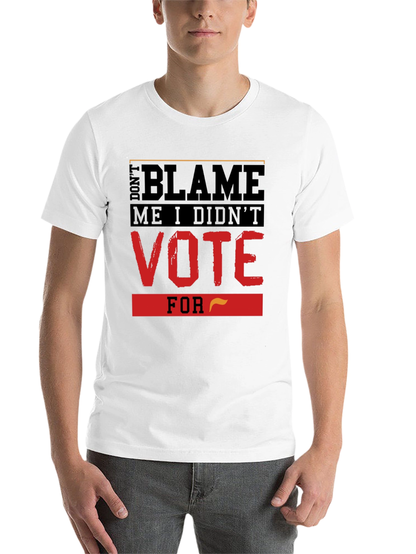 Black Don't Blame Me T-Shirt, Vote Political Tee view 14