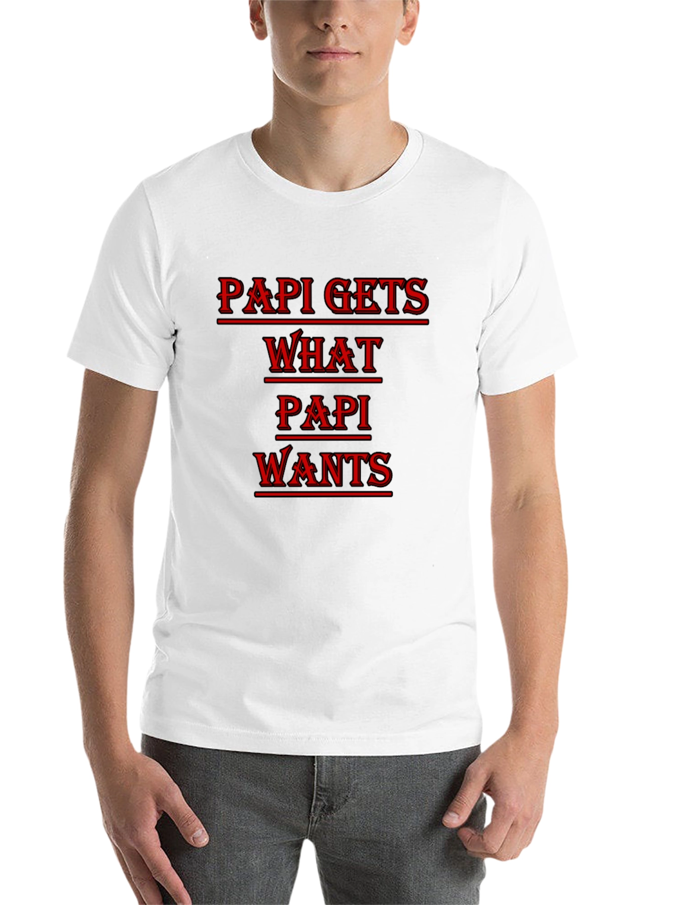 Black Papi Gets What Papi Wants Graphic Tee view 14