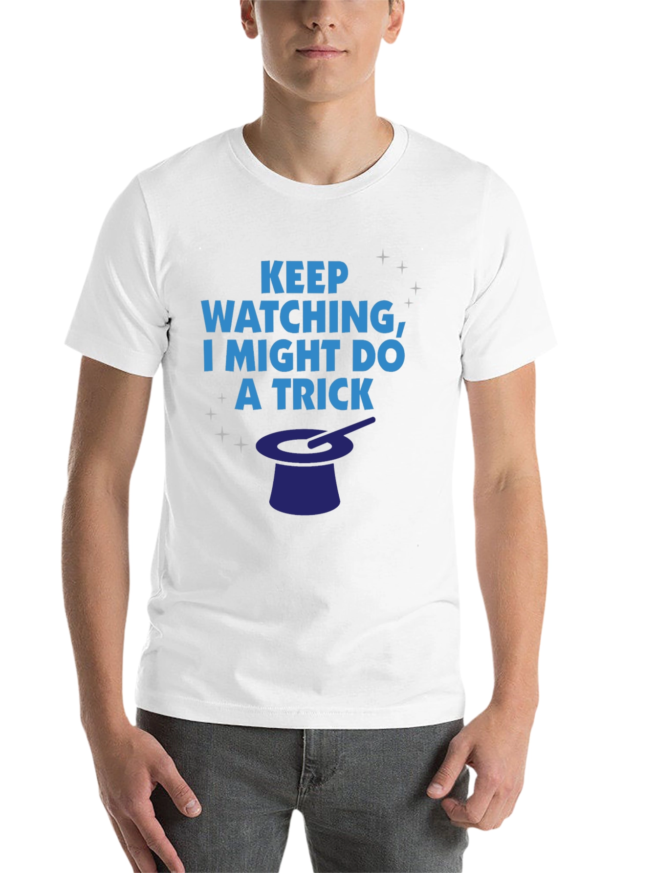 Black Magic Trick T-Shirt - Keep Watching Graphic Tee view 14
