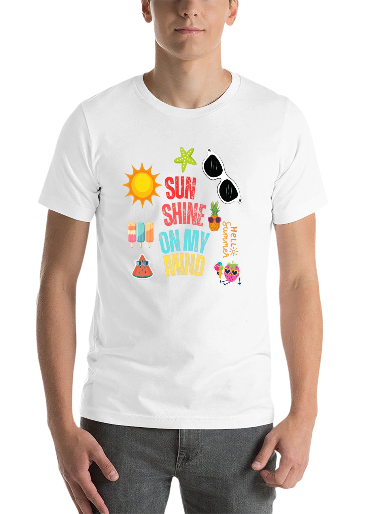 Black Sunshine On My Mind Graphic Tee view 14