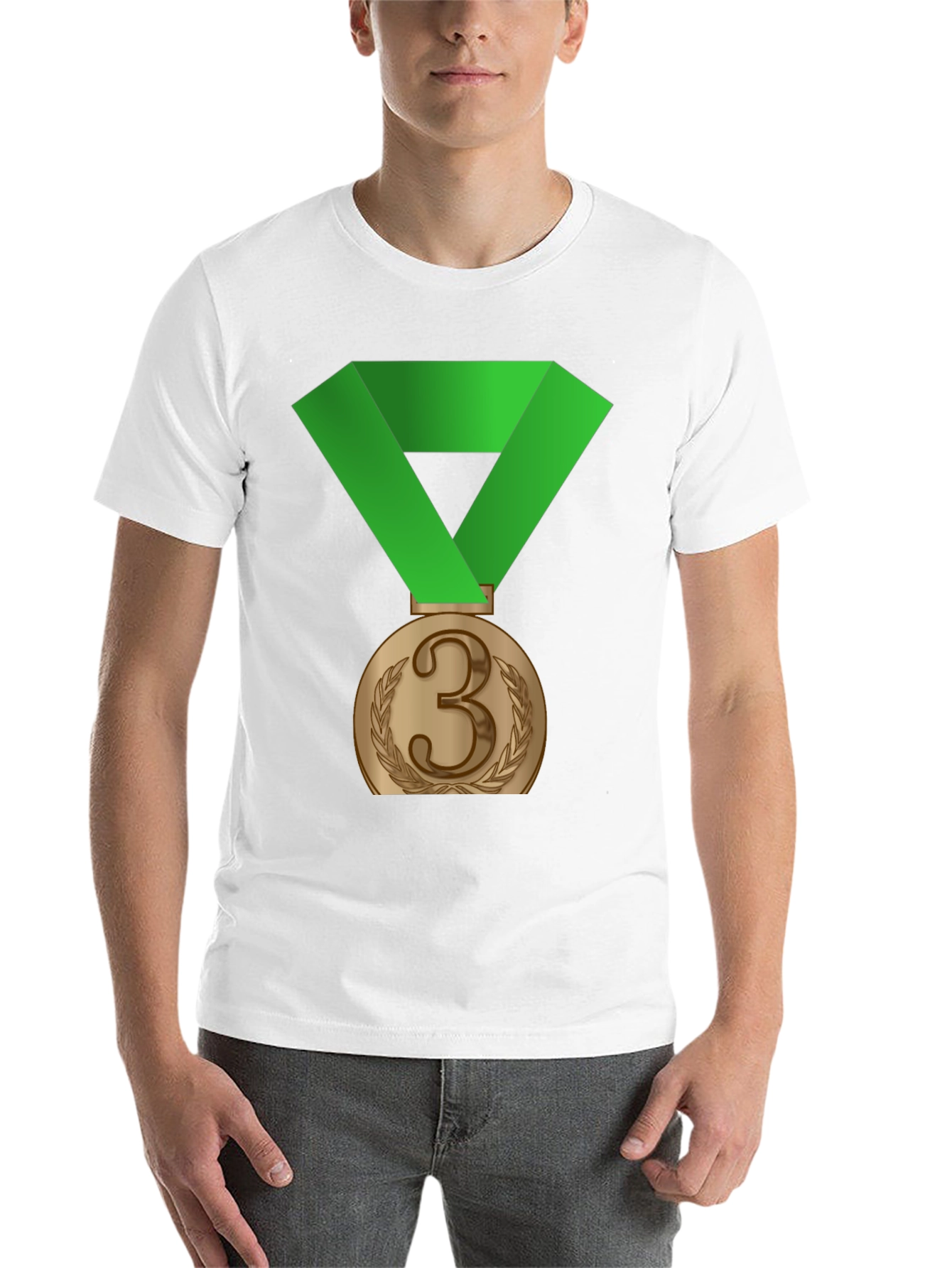 Bronze Medal T-Shirt - Third Place Award Tee - 14