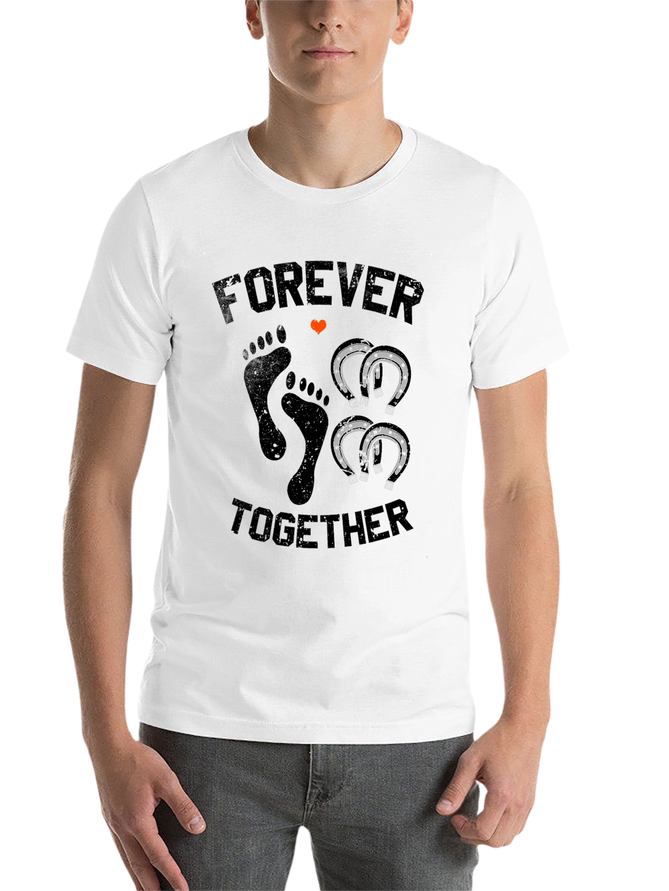 Black Forever Together Graphic Tee view 14