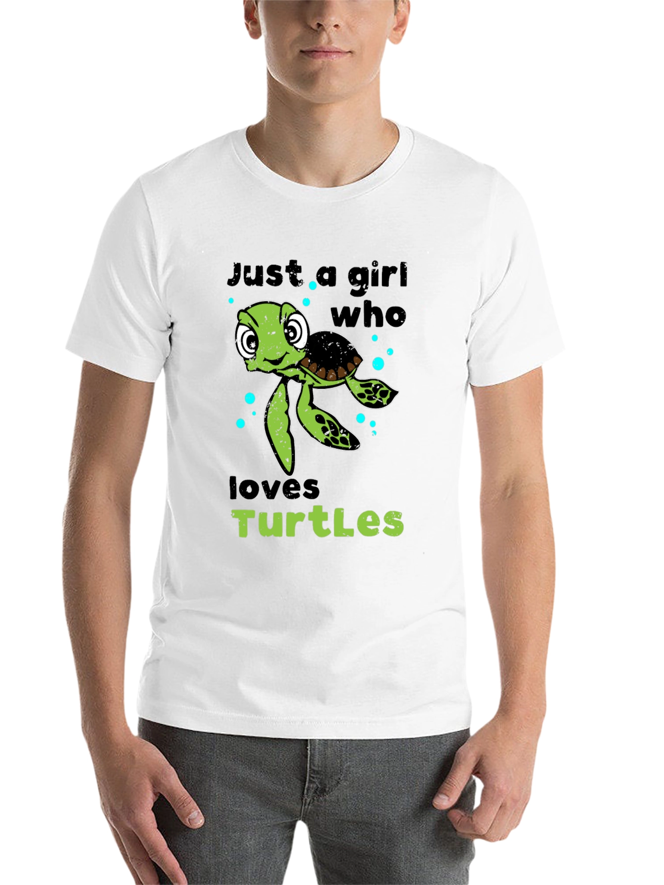 Black Girl Who Loves Turtles T-Shirt view 14