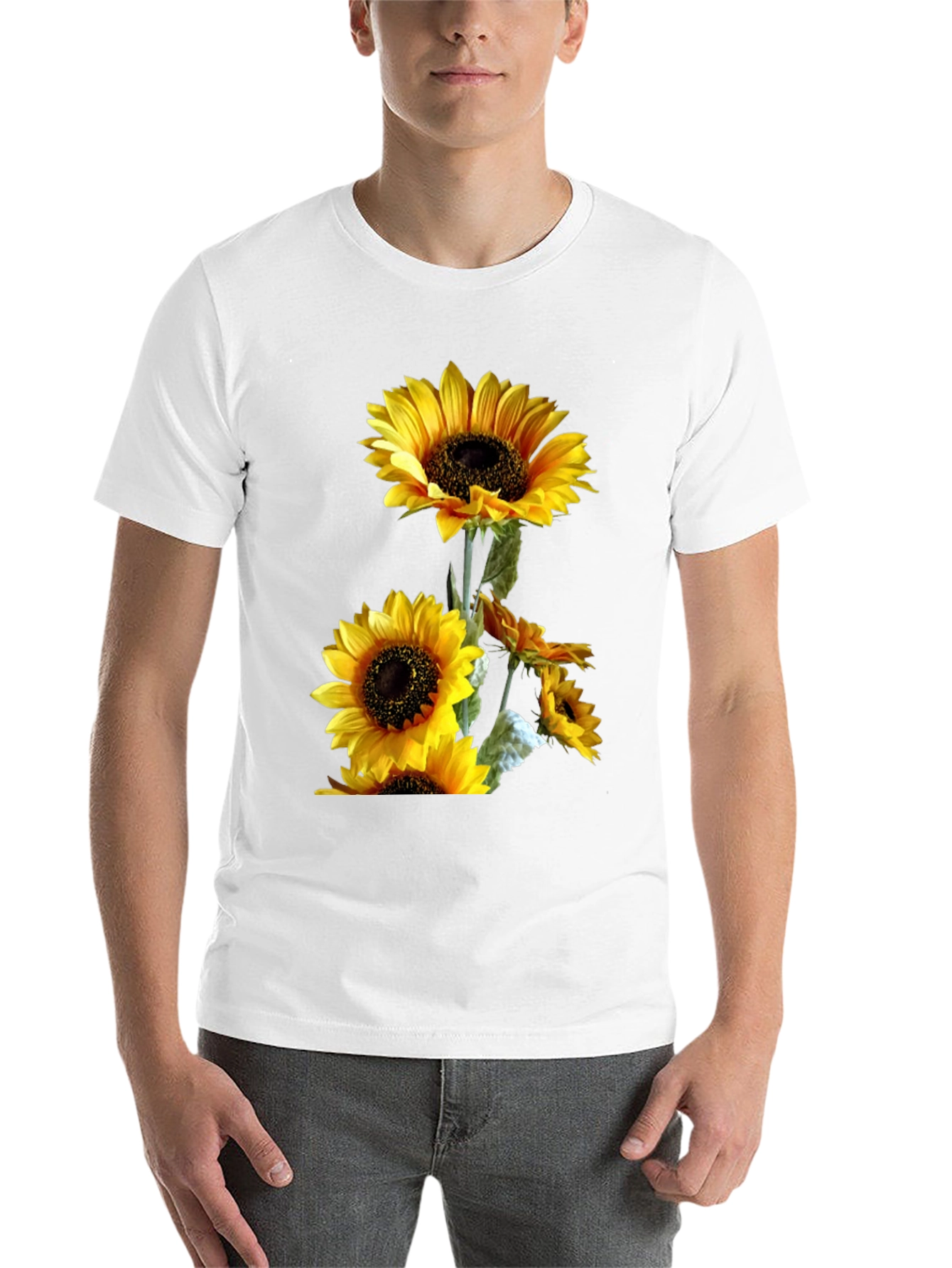 Black Sunflower Graphic T-Shirt view 14