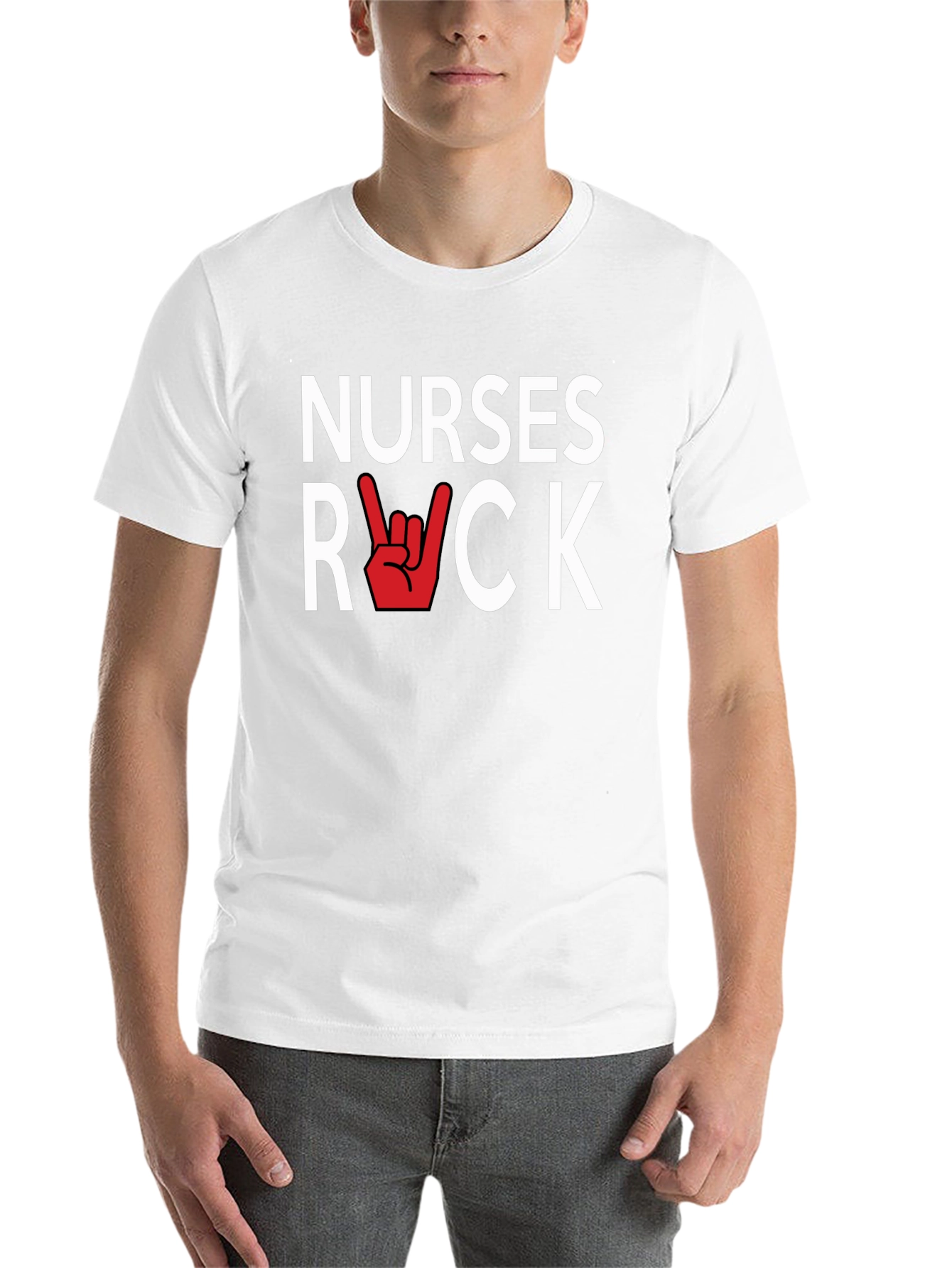 Black Nurses Rock Graphic Tee - Stylish & Comfortable view 14