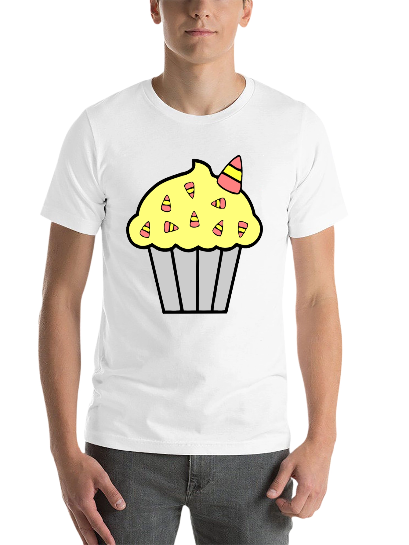 Black Cupcake Graphic T-Shirt view 14