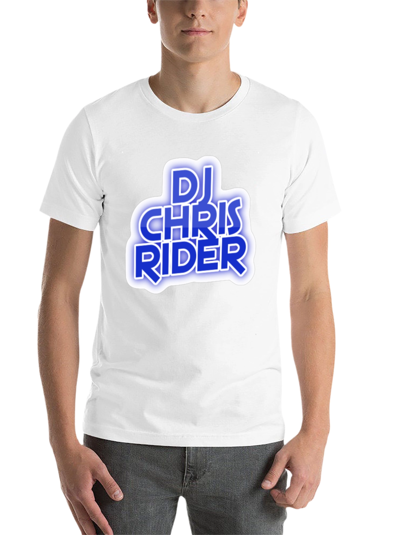 Black DJ Chris Rider T-Shirt - Cool Graphic Tee view 14