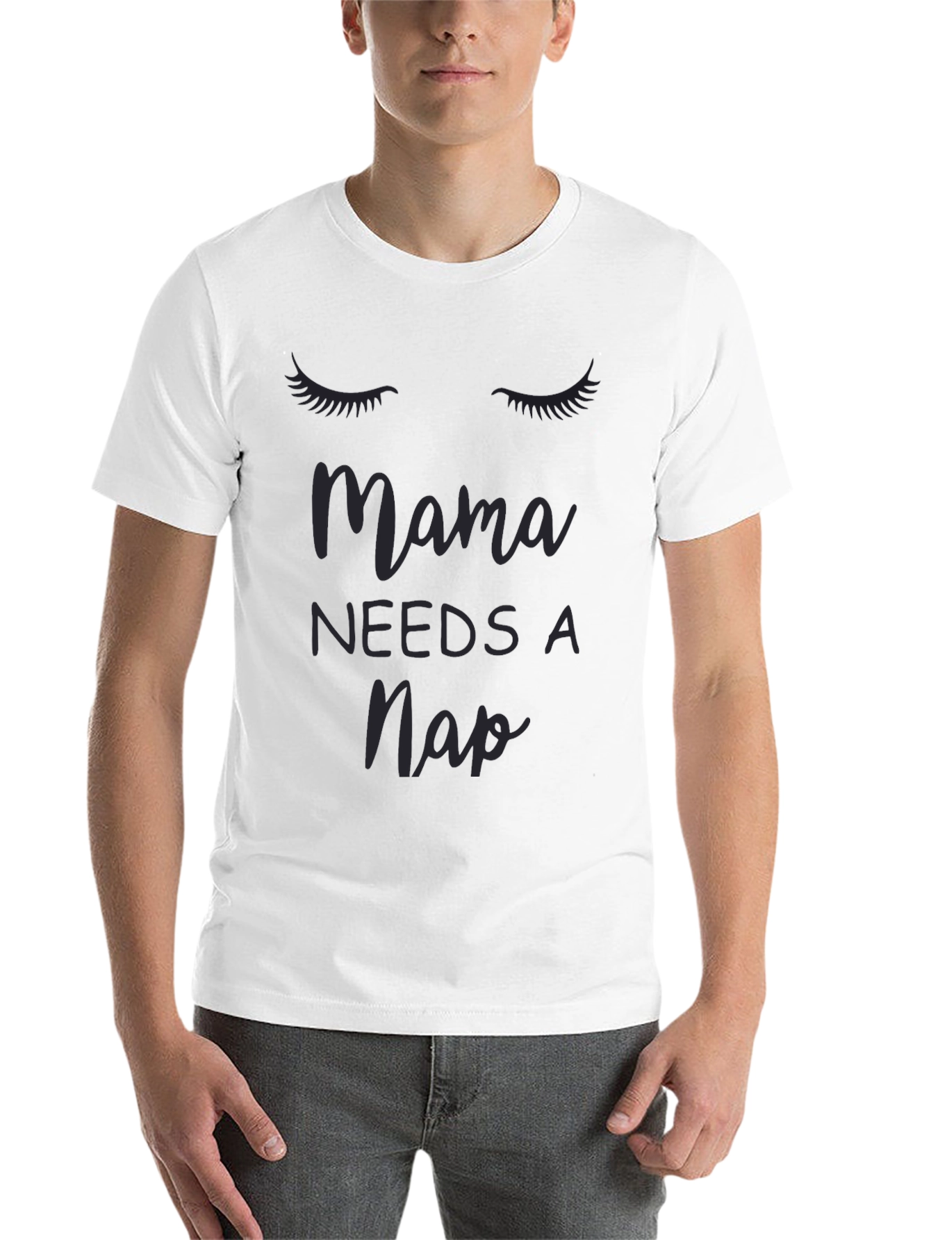 Black Mama Needs a Nap Graphic Tee - Comfortable Unisex Fit view 14