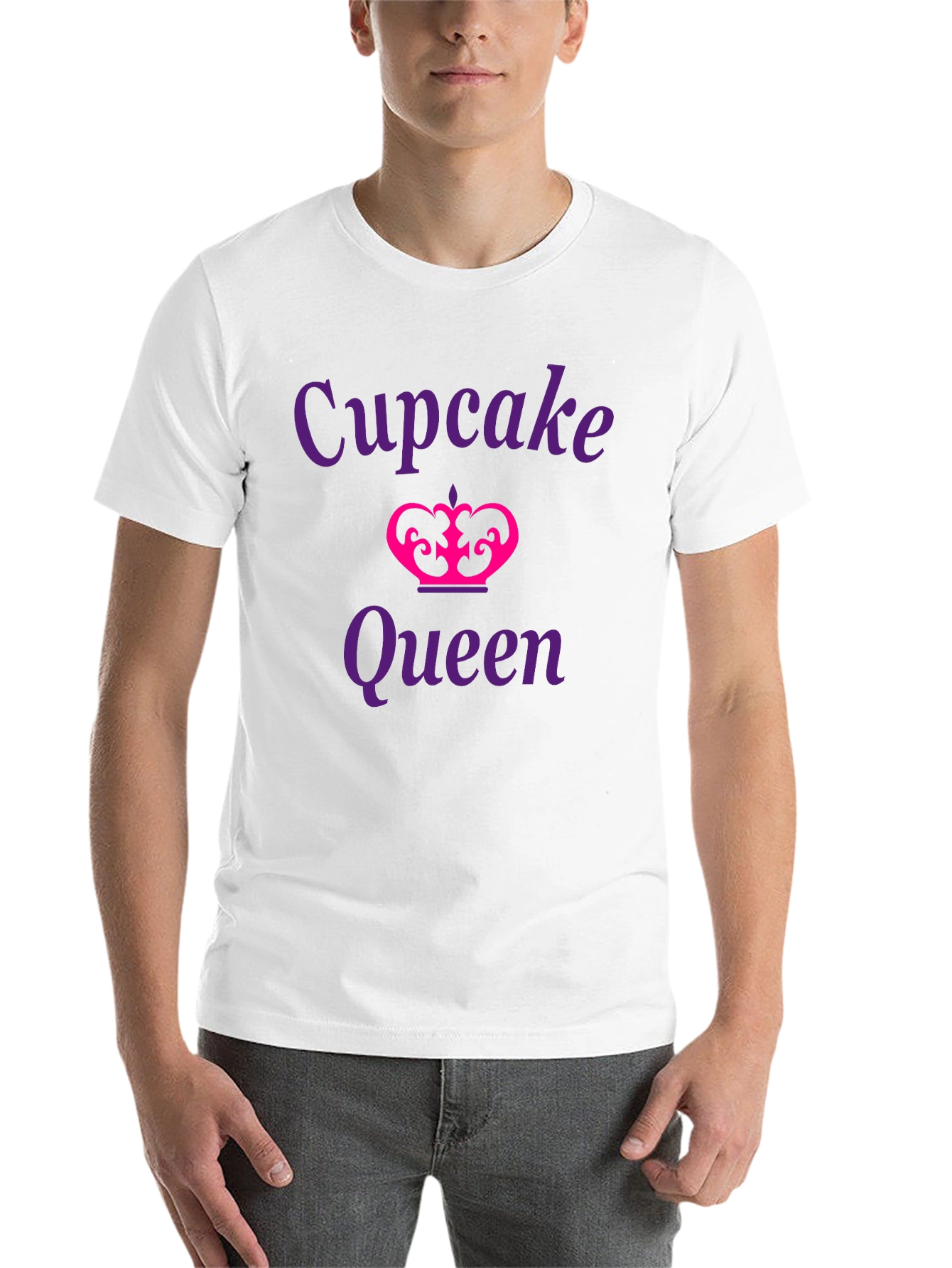 Black Cupcake Queen Graphic Tee - Fun & Stylish Casual Wear view 14