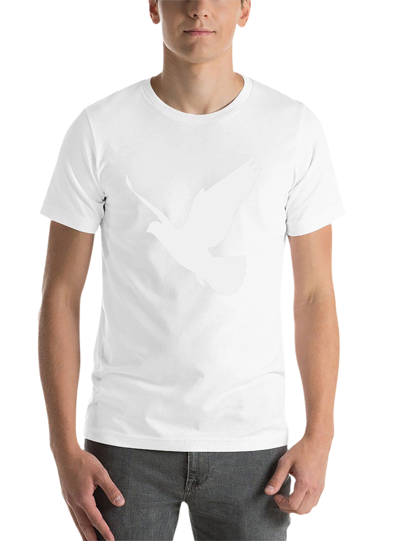 Black Dove Graphic Print Black T-Shirt view 14