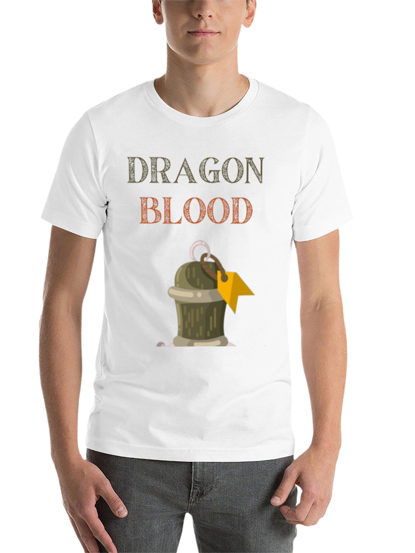 Black Dragon Blood Graphic T-Shirt view 14