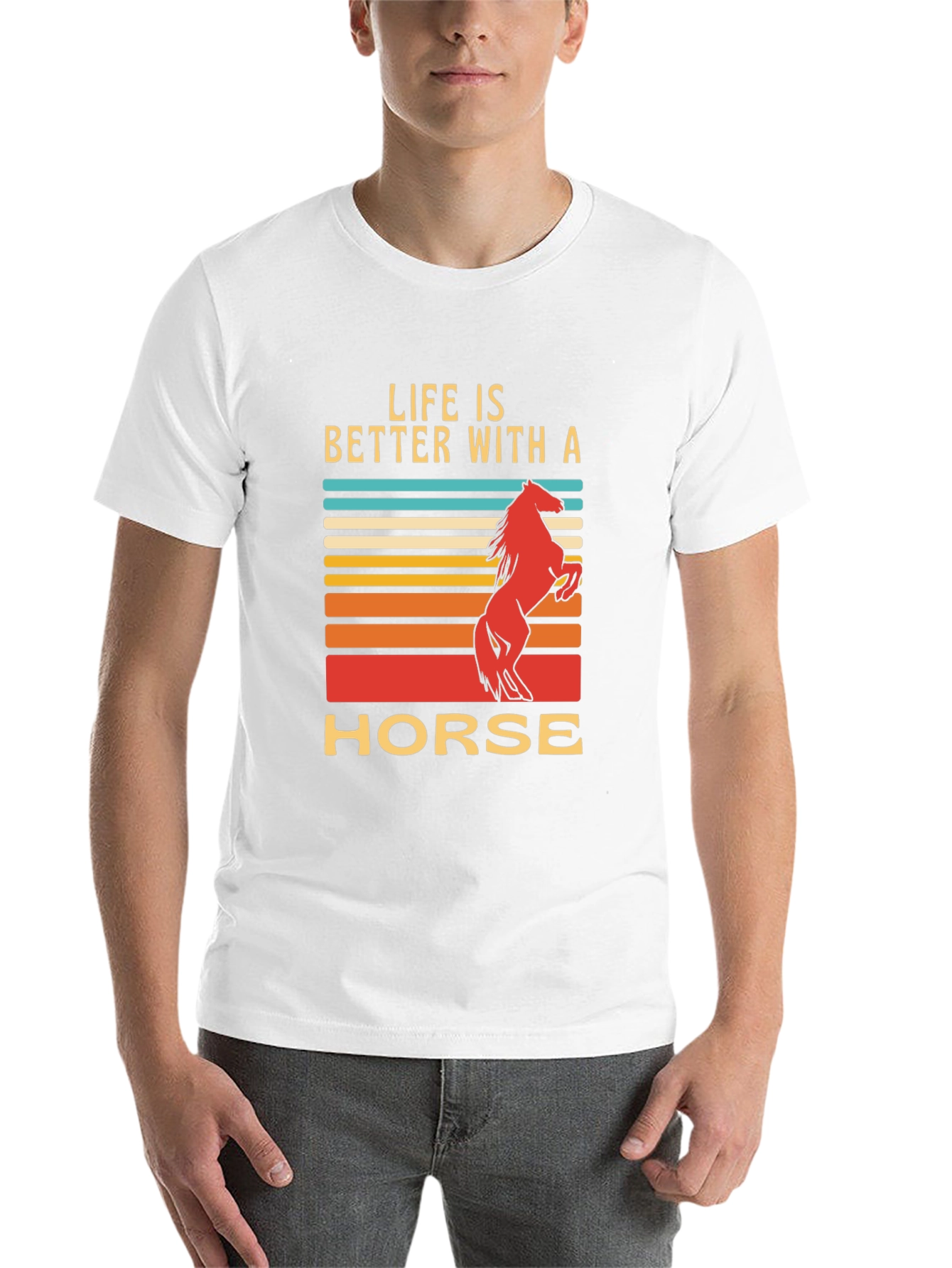 Black Life is Better with a Horse T-Shirt view 14