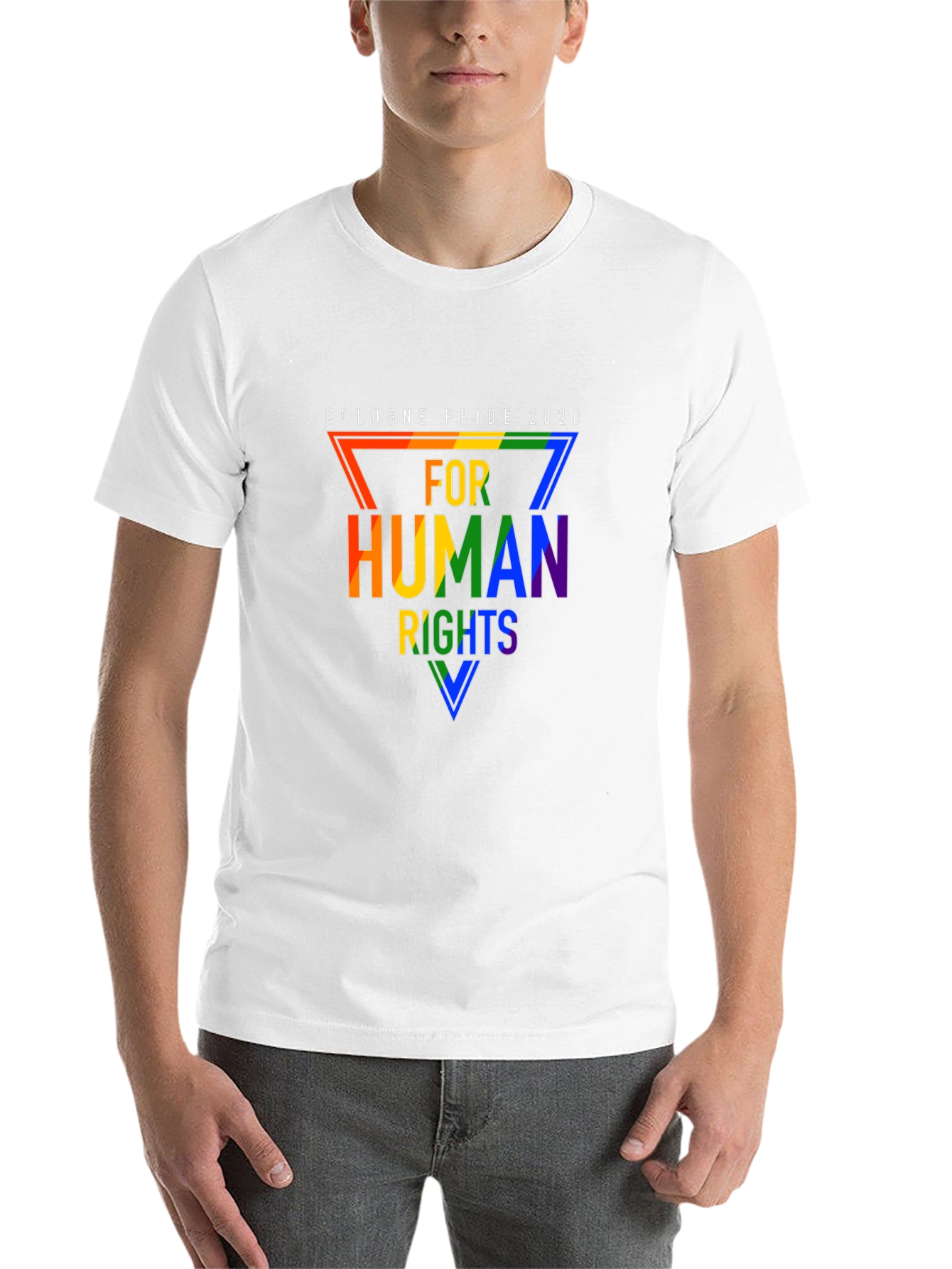 Black Cologne Pride 2020 Human Rights T-Shirt view 14