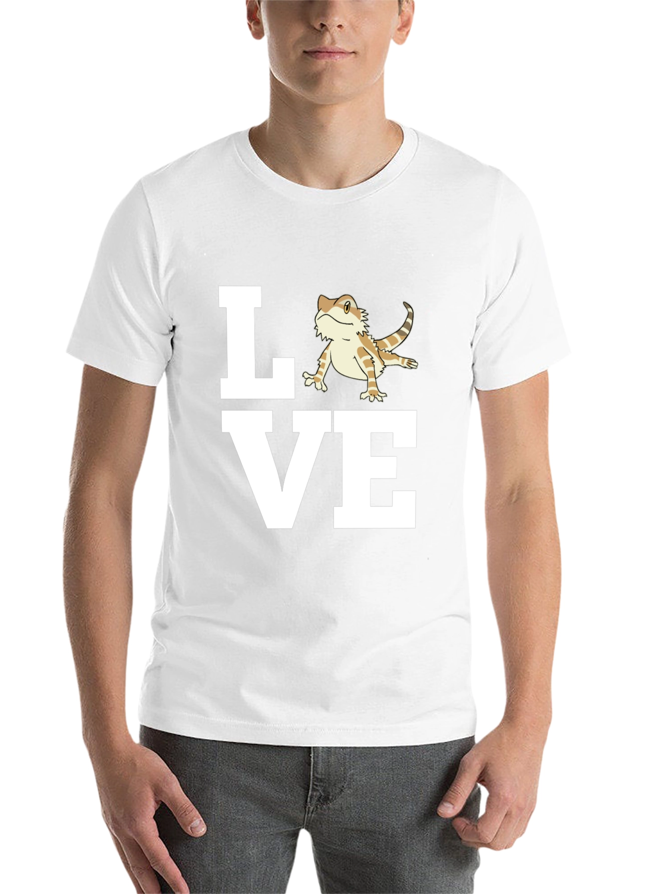 Black Bearded Dragon Love T-Shirt - Reptile Pet Owner Tee view 14