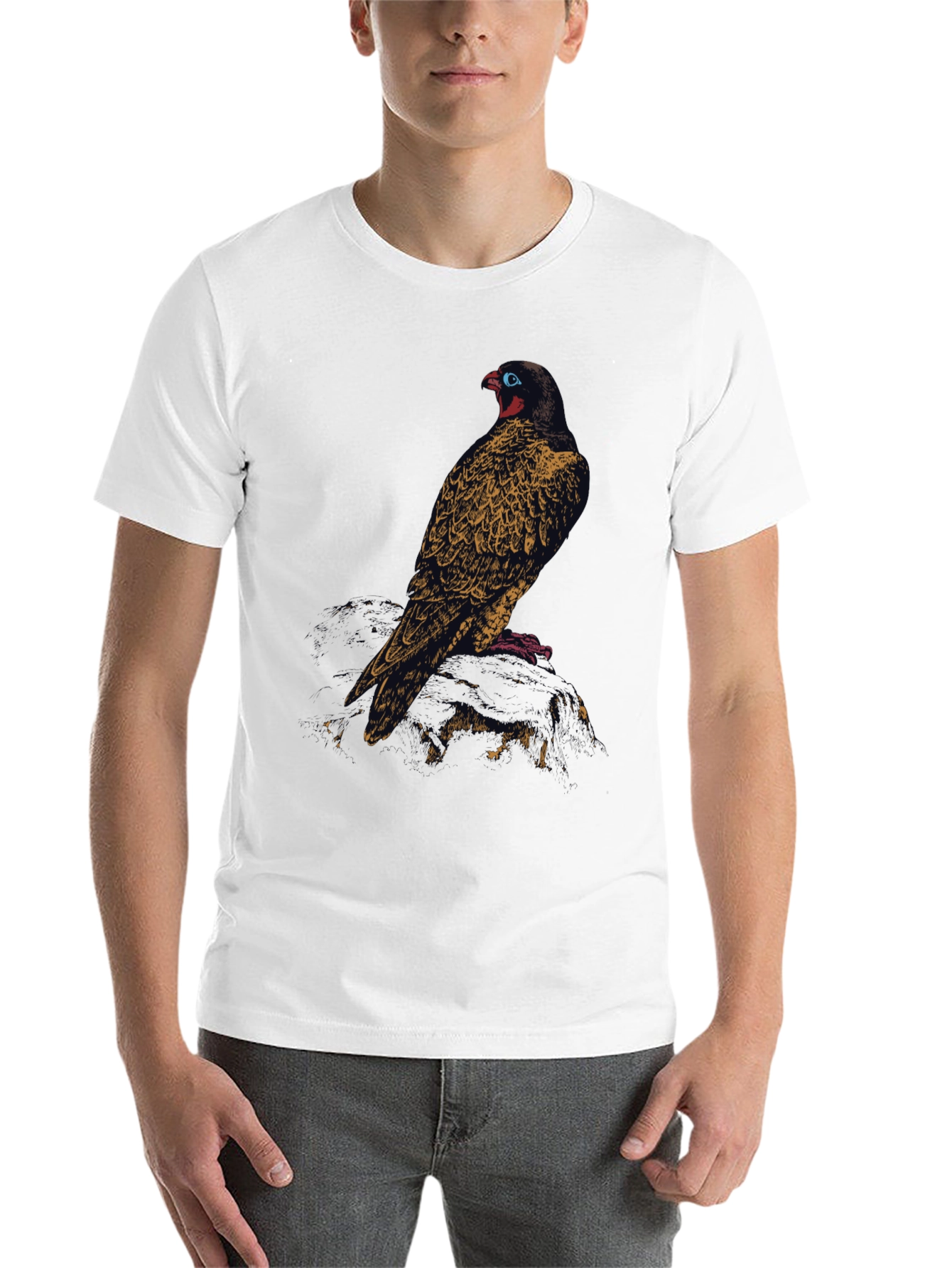 Black Raven Graphic Black T-Shirt view 14