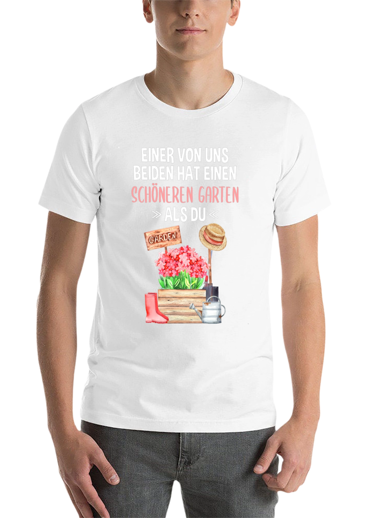 Gardener's T-Shirt: "Better Garden Than You" - 14