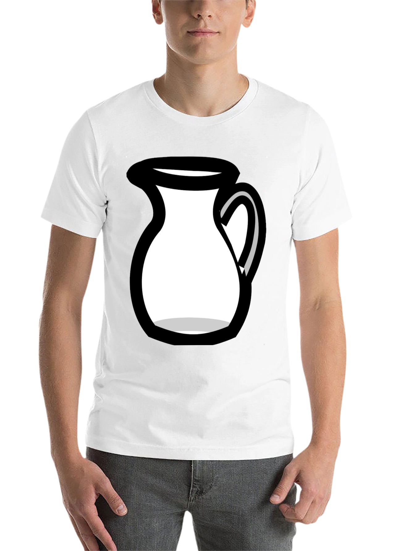 Black Milk Pitcher Graphic Tee - Unique Design view 14