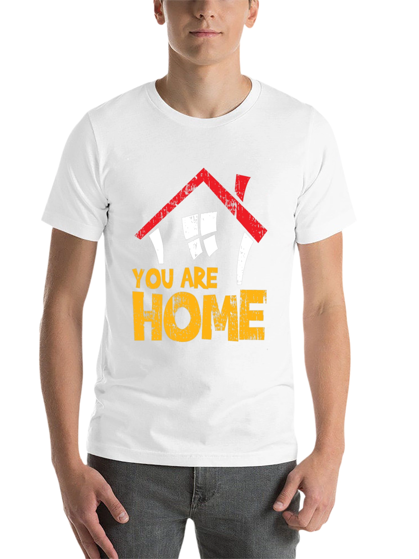 Black You Are Home Graphic Tee view 14