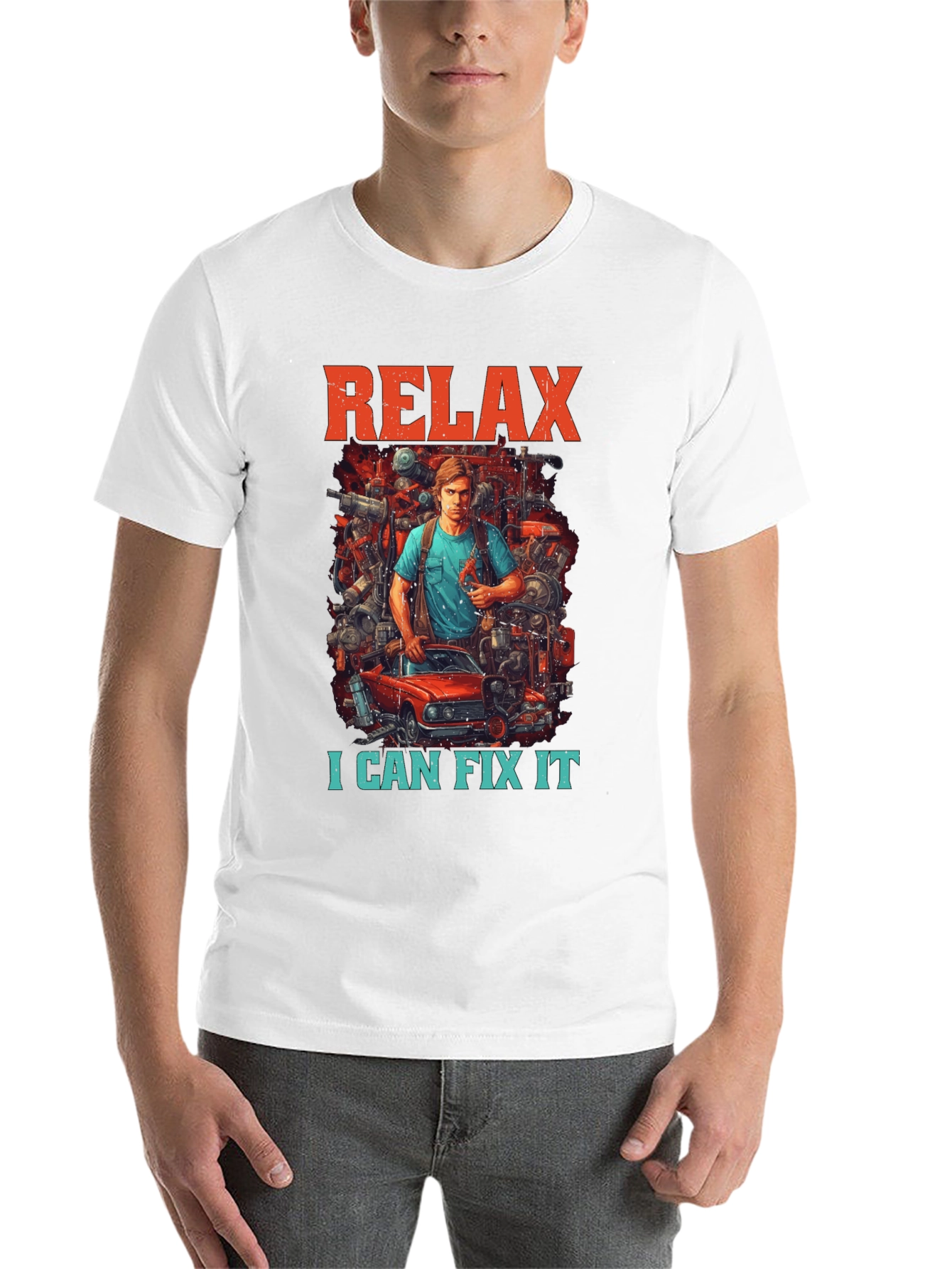 Relax I Can Fix It Graphic T-Shirt - 14